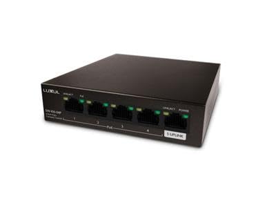 4 Port Unmanaged PoE+ Switch with 60W Power Budget - Gigabit Ethernet Network Switch for IP Cameras, VoIP Phones & Wireless Access Points - Ideal for Home Office & Small Business Networks