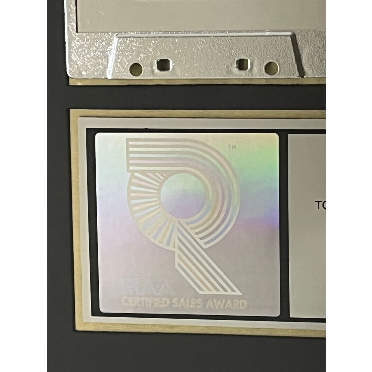 TLC Waterfalls RIAA Platinum Single Award - Official Music Recognition for Collectors & Fans | Perfect for Display in Home, Office, or Music Studio
