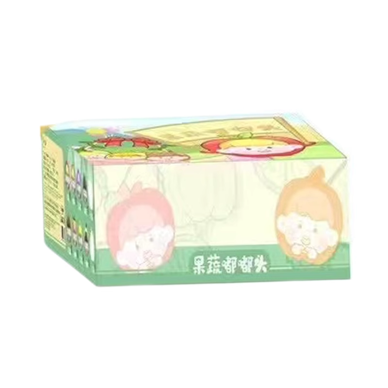Funny Veggie & Fruit Head Series Blind Box - Collectible Miniature Figures for Kids & Adults, Perfect for Party Favors, Gifts & Home Decor