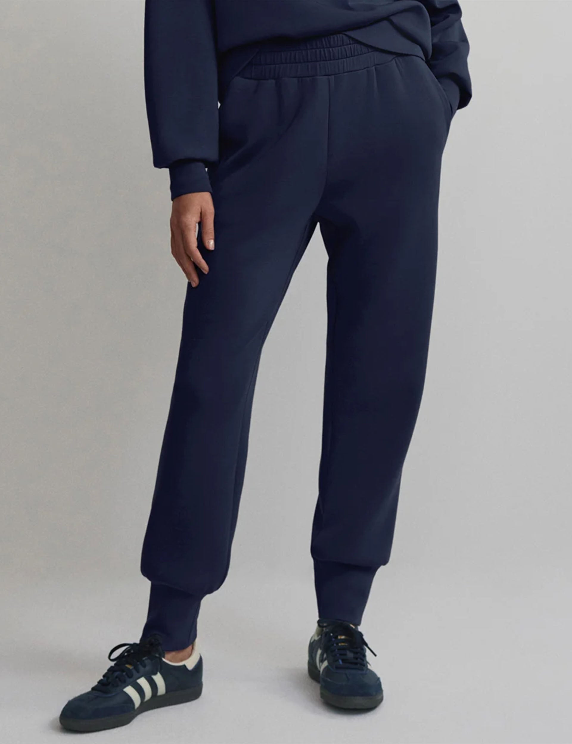 Slim Fit Cuff Pants for Women - 25