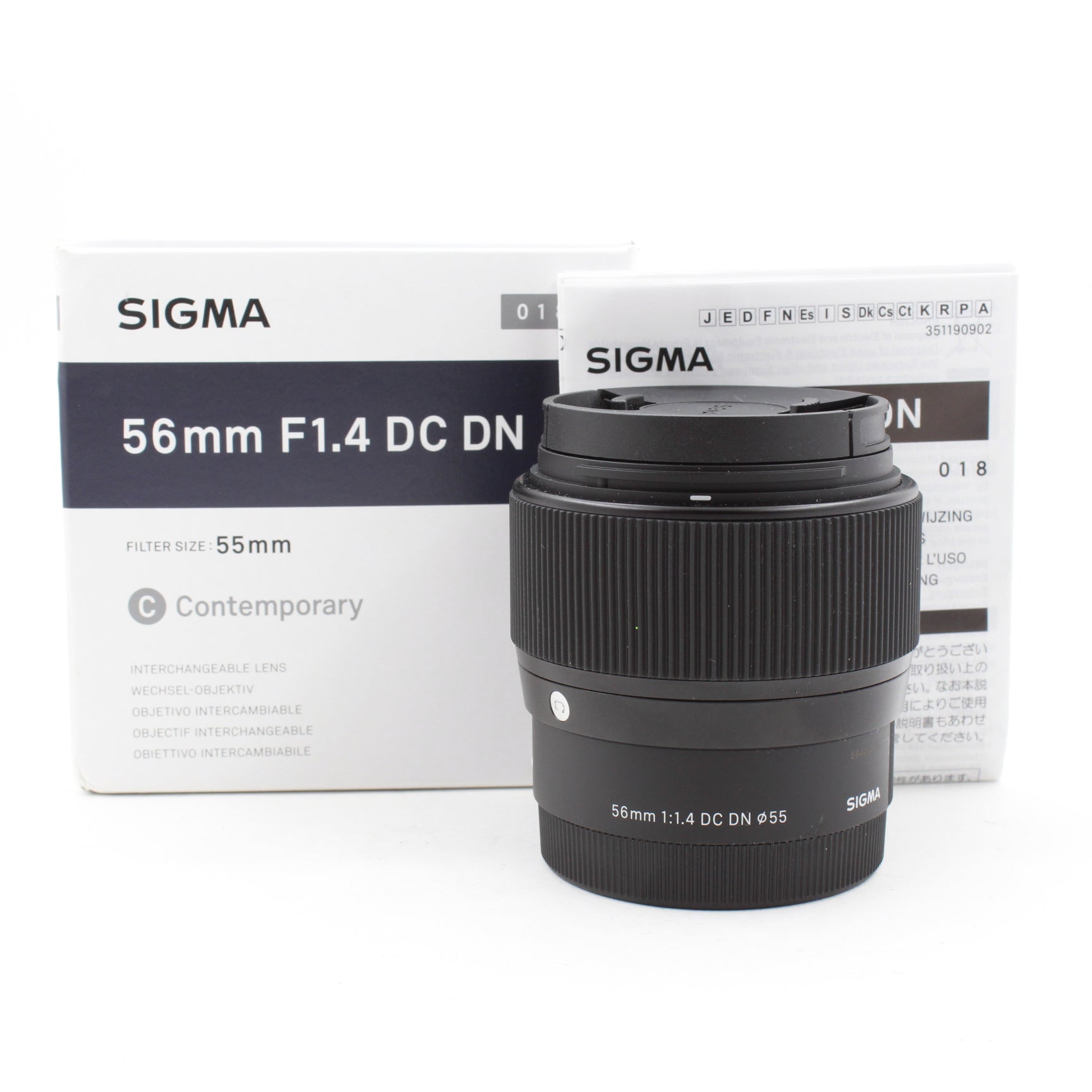 Sigma 56mm f/1.4 DC DN Contemporary Lens for Sony E Mount - Open Box Excellent Condition - Perfect for Portrait & Low Light Photography