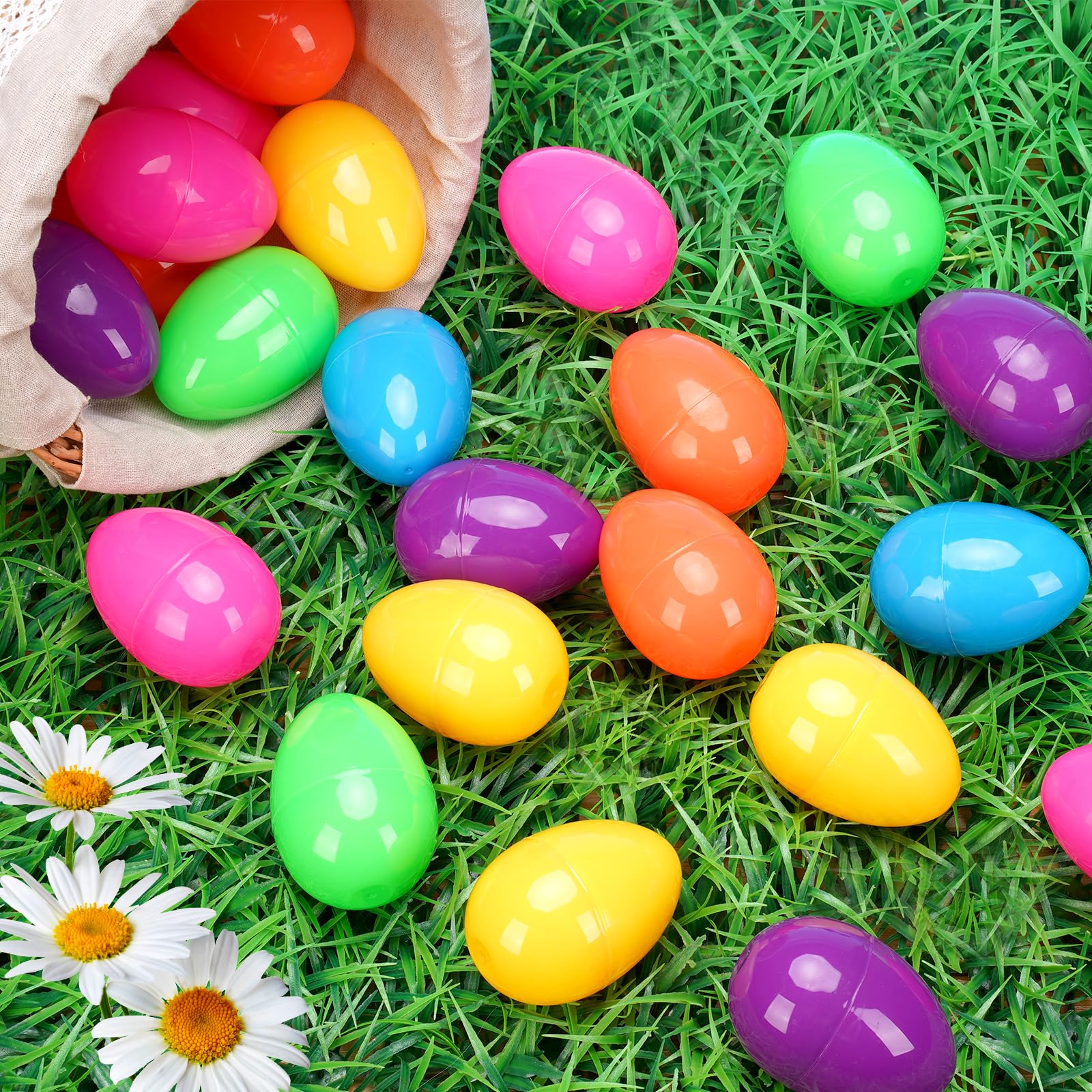 36 Pcs Plastic Easter Eggs - 3.15