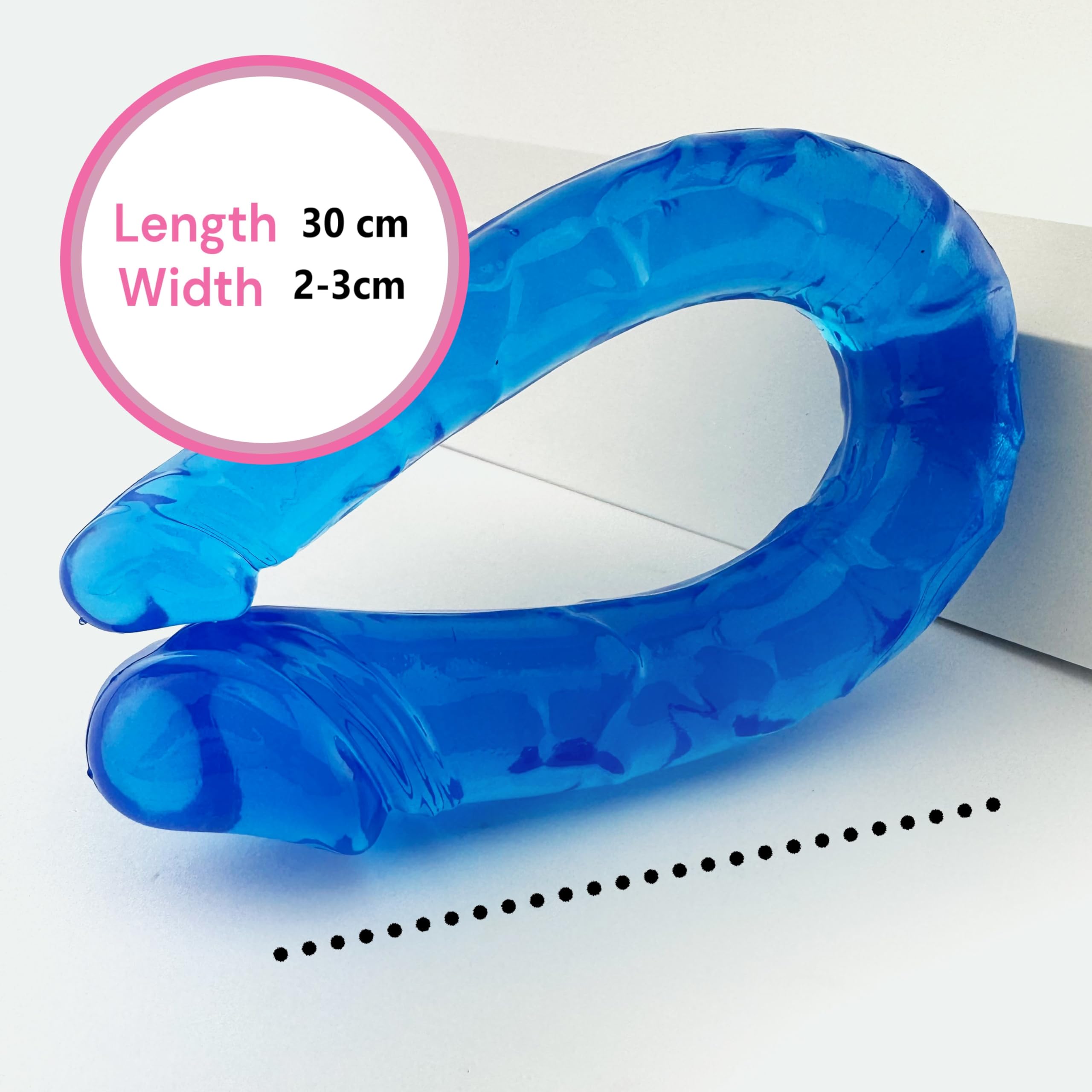 Realistic Double Dildo 29cm - Large Anal Sex Toy for Women & Couples - Dual Penetration Adult Toy with Suction Cup - Perfect for Spicing Up Relationships & Solo Play