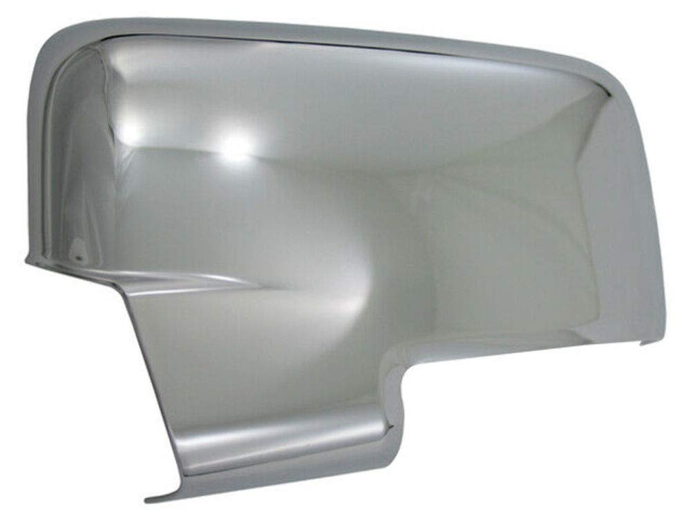 2009-2012 RAM Trucks Chrome Plated ABS Plastic Mirror Covers (2-Piece Set) - Turn Signal Light Cutout Included - MC49936 - Perfect for Upgrading & Protecting Truck Mirrors