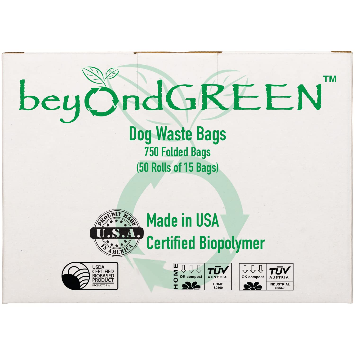 Eco-Friendly Plant-Based Dog Waste Bags - 750 Biodegradable Poop Bags (50 Rolls, 15 Bags Each) 9