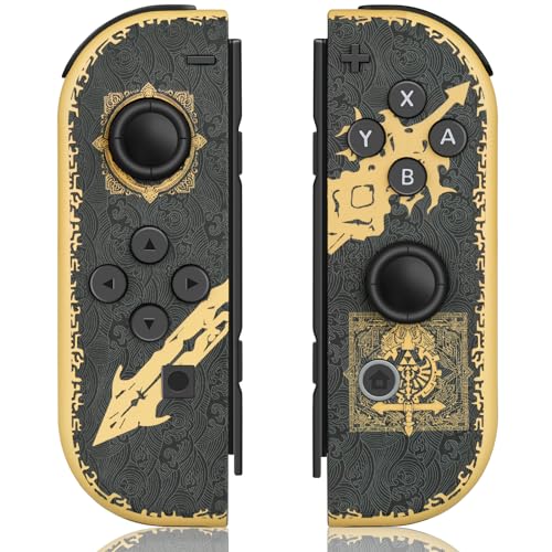 AFMVV Wireless Switch Controllers for Nintendo - Compatible with Switch/Lite/OLED, Dual Vibration, Wake-up & Screenshot Function - Perfect for Gaming, Multiplayer & Family Entertainment