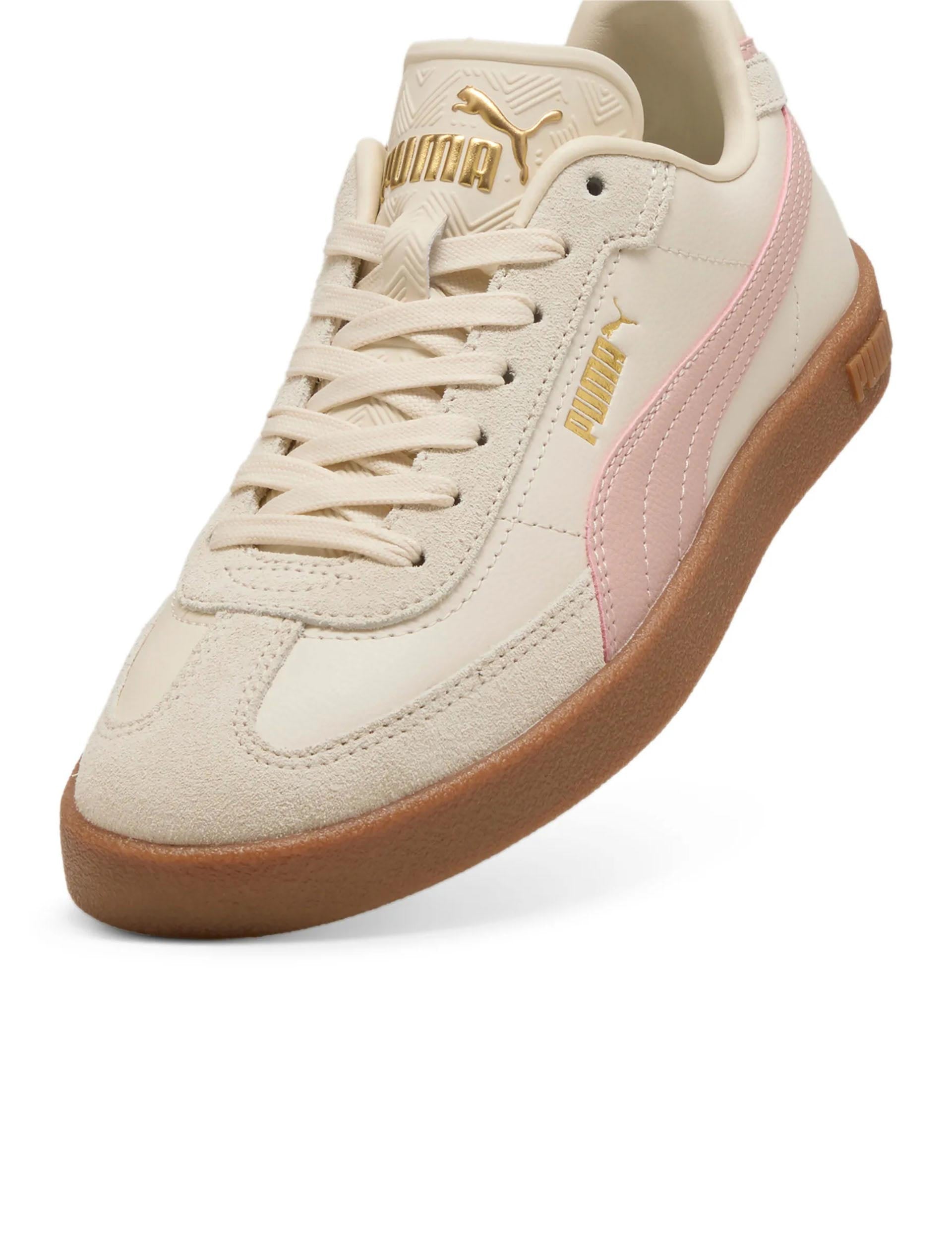 Club II Era Sneakers - Alpine Snow/Rose Quartz/Gum - Retro Style Skate Shoes for Men & Women - Perfect for Casual Wear, Street Fashion & Skateboarding