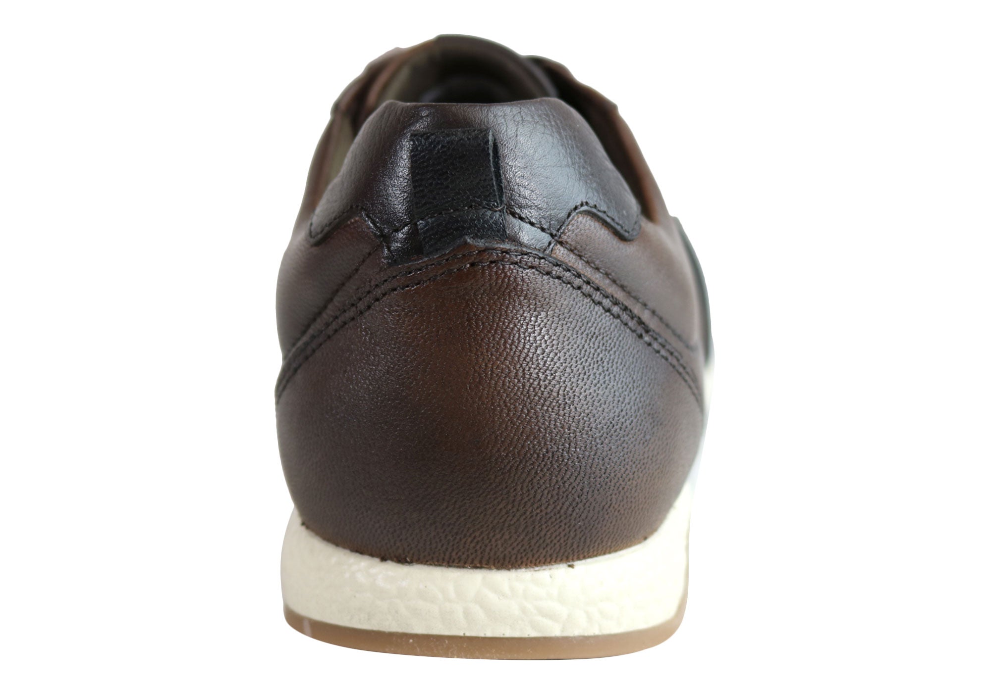 Ferricelli Oscar Men's Genuine Leather Lace-Up Casual Shoes - Handcrafted in Brazil - Perfect for Office, Dating & Everyday Wear