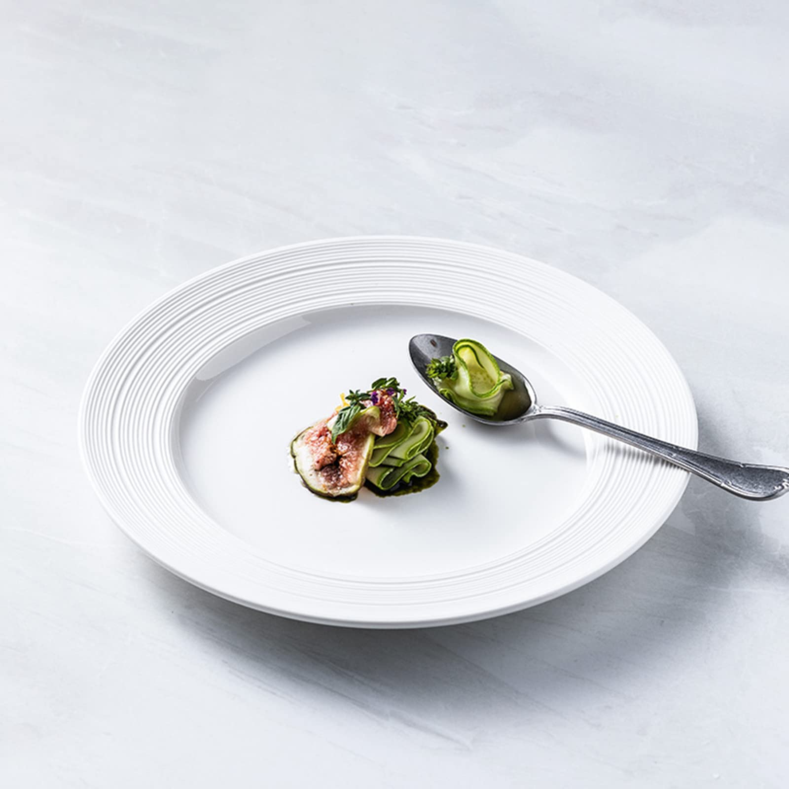 Luxury 10-Piece Bone China Dinnerware Set - Elegant Plates & Bowls for Fine Dining, Kitchen & Home Entertaining | Perfect for Restaurants, Weddings & Special Occasions