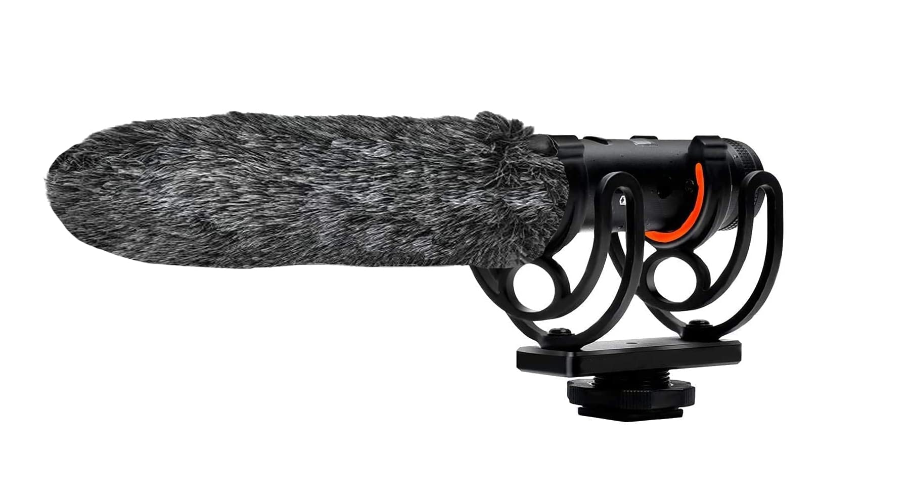 Professional Digital NC Advanced Super Cardioid Microphone - Stereo/Shotgun Mic for DSLR, Camcorders & Video Recording (Includes Dead Cat Wind Muff) - Perfect for Vlogging, Interviews & Outdoor Filming