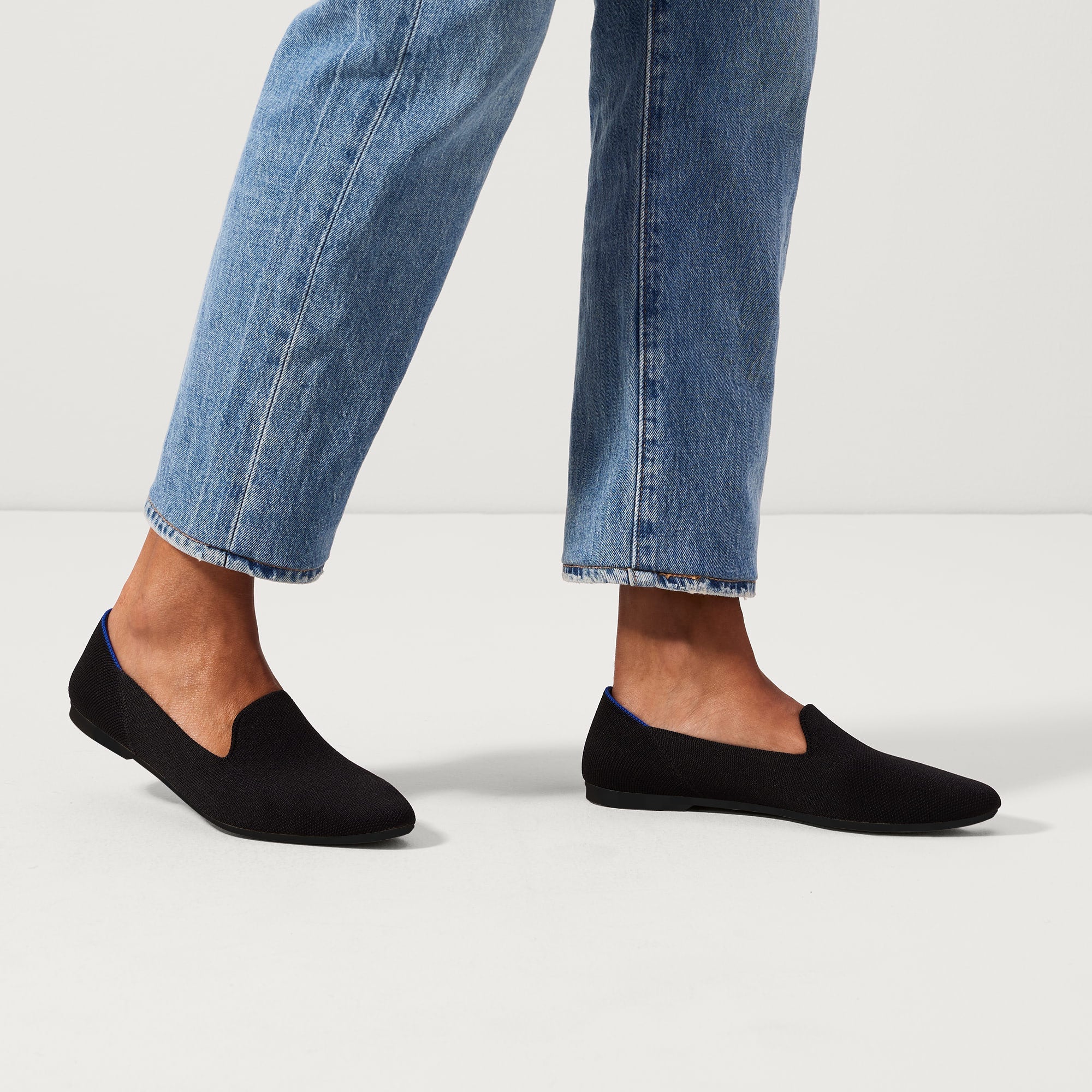 Premium Black Almond Loafers for Men - Comfortable & Stylish Slip-On Shoes for Business Casual, Office & Everyday Wear