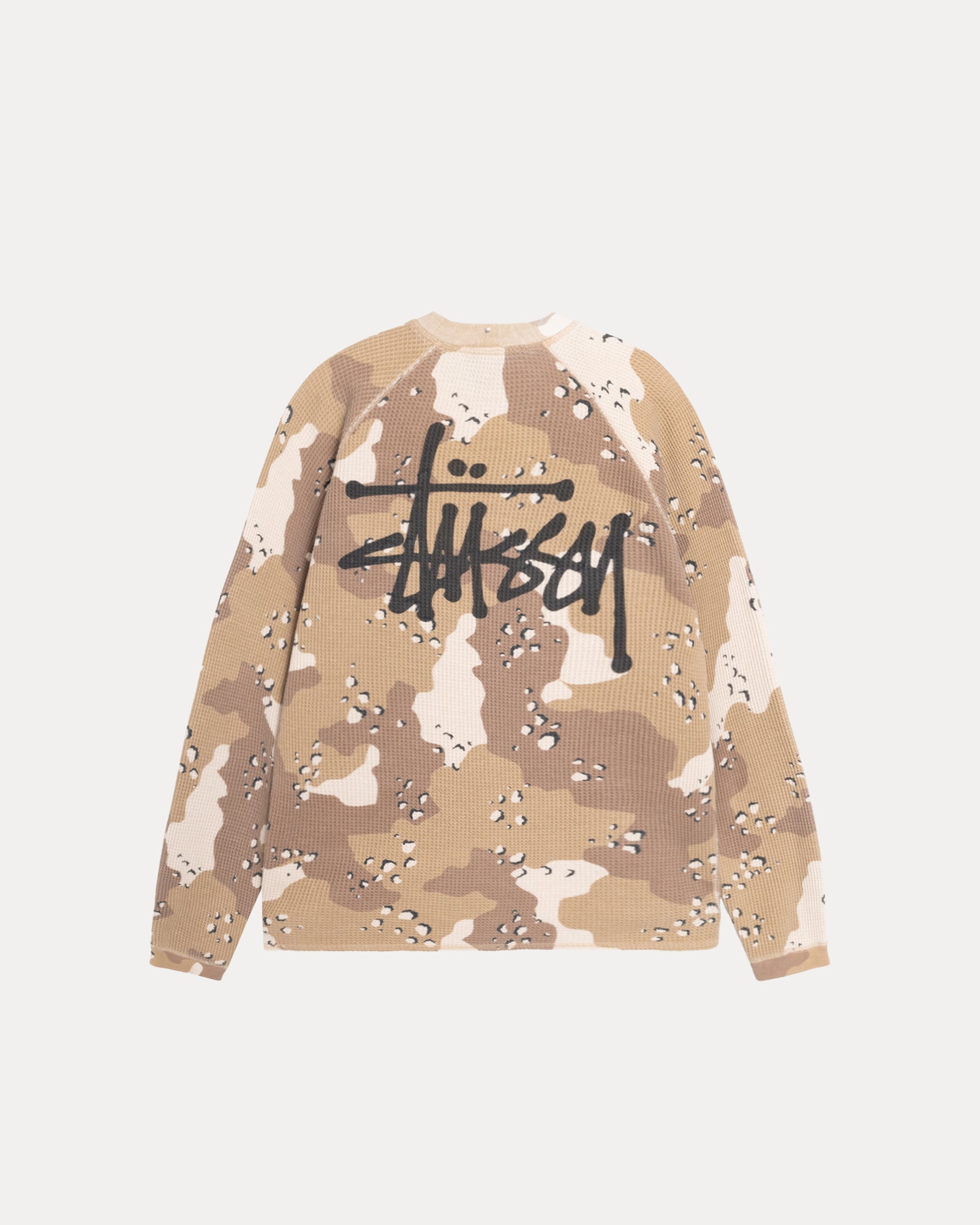 Stüssy Thermal Long Sleeve Shirt for Men - Cozy Winter Wear for Casual & Street Style Outfits