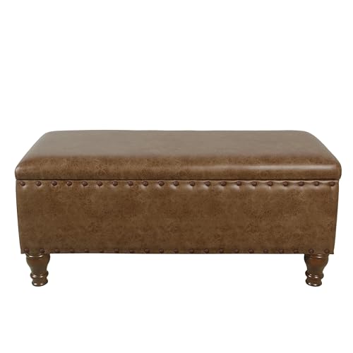 Brown Faux Leather