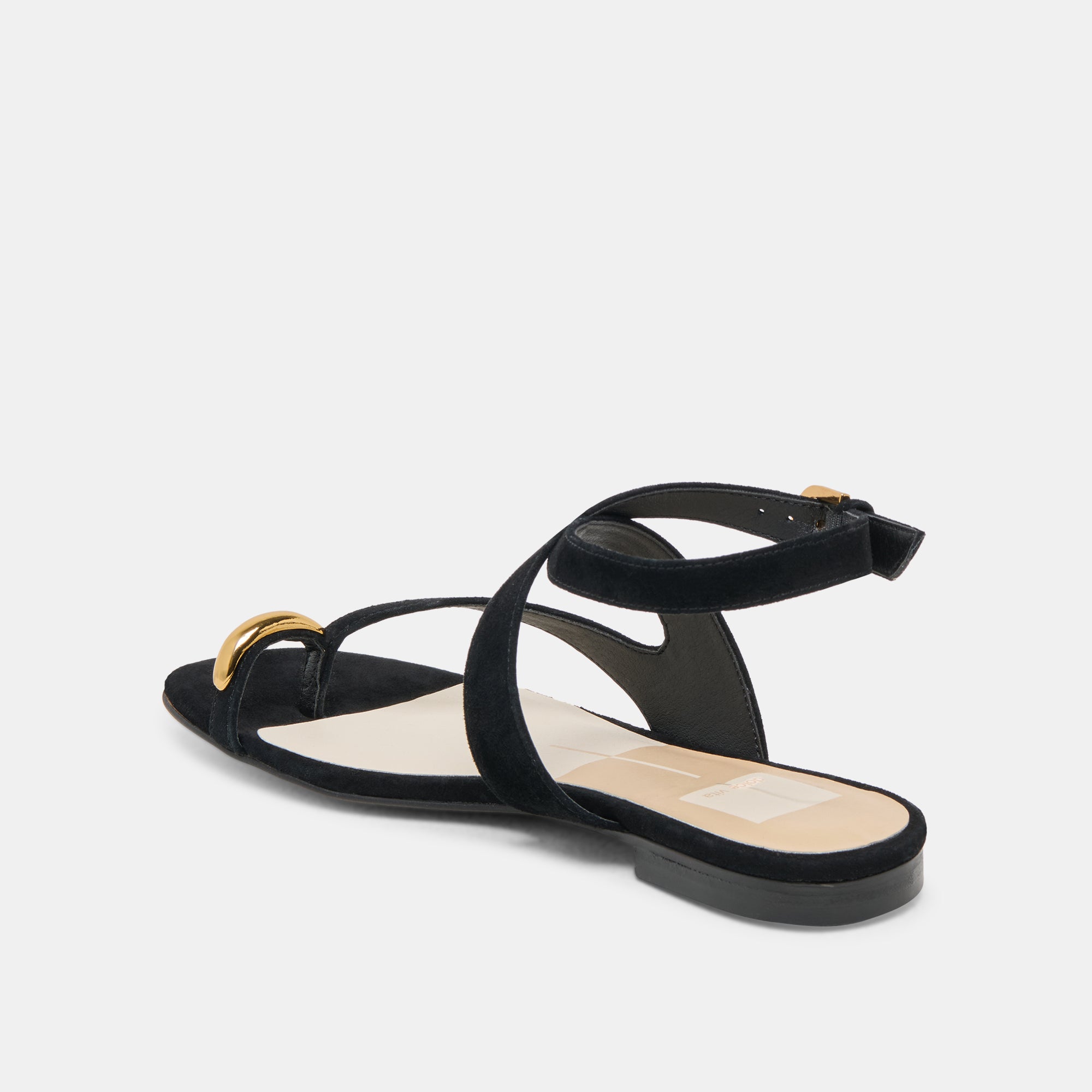 Earla Onyx Suede Sandals for Women - Comfortable & Stylish Summer Footwear - Perfect for Beach, Vacation, and Casual Outings