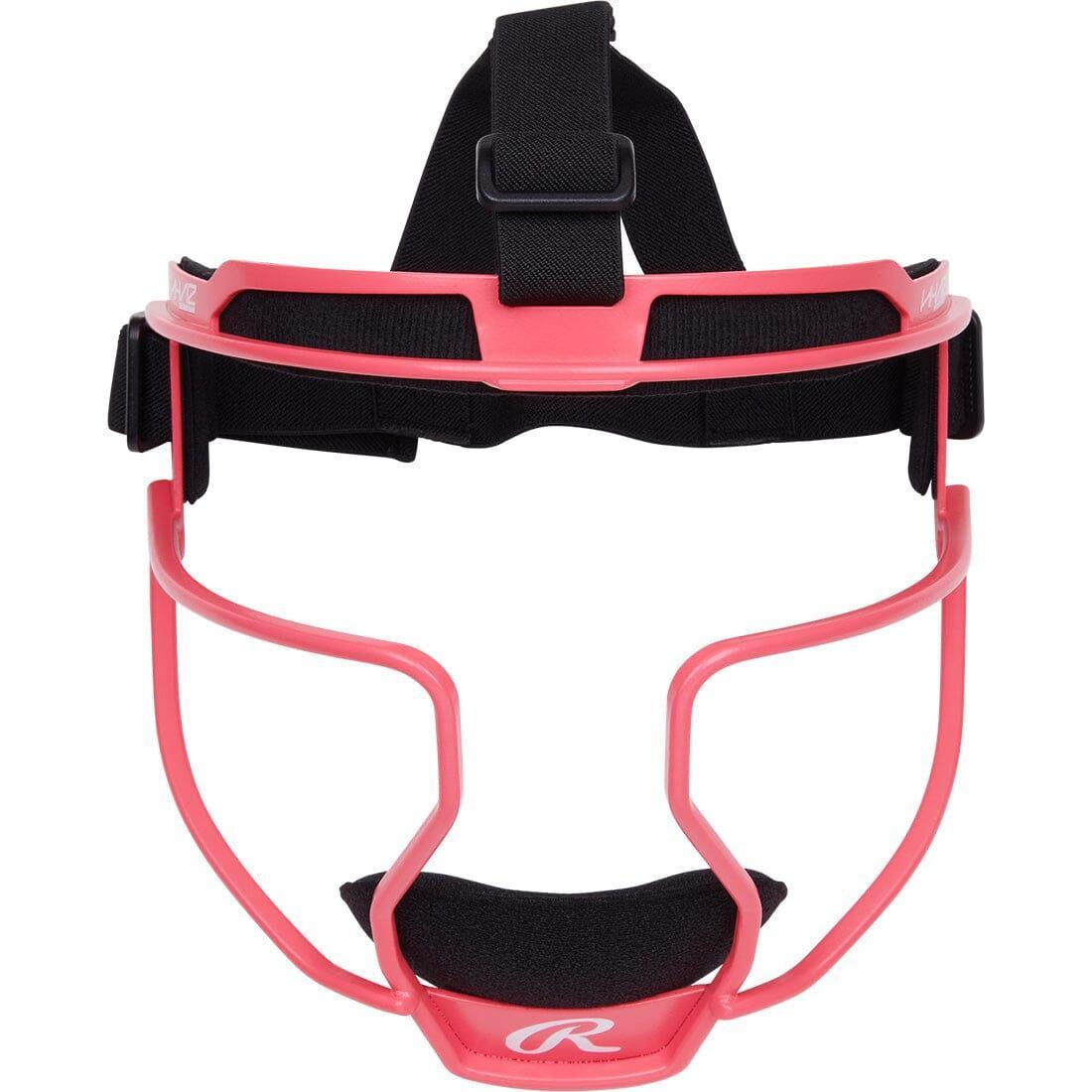 Rawlings Hi Viz Fastpitch Softball Fielder's Mask - RSBFMV - Protective Face Guard for Women & Youth Players - Ideal for Fastpitch Games, Practices & Training Sessions