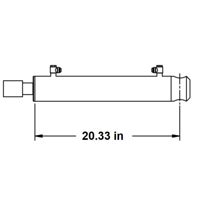 Bobcat S750 & S770 Skid Steer Loader Bucket Tilt Hydraulic Cylinder with 1 5/8