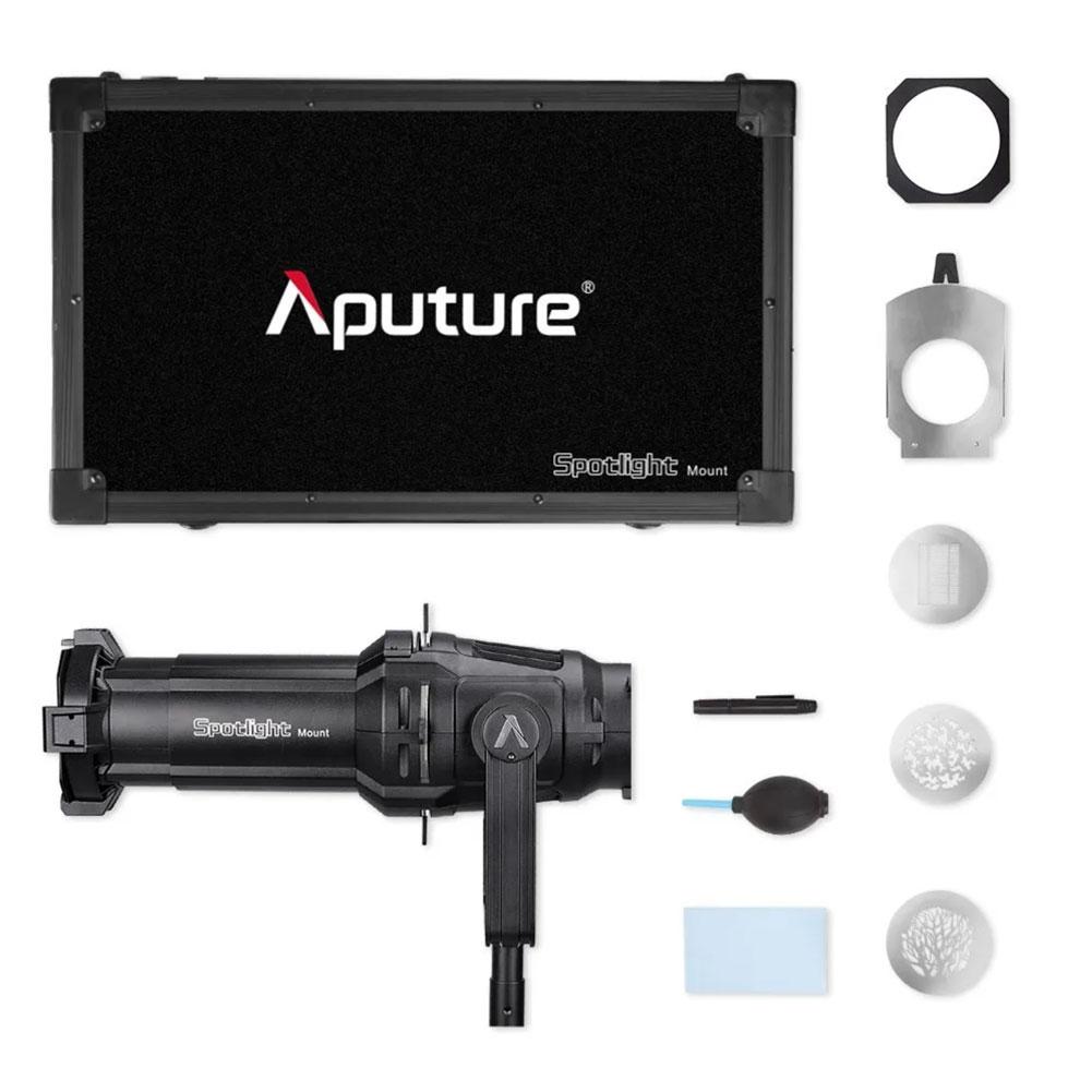 Aputure Spotlight Mount Set with 36 Degree Lens - Professional Photography & Video Lighting Accessory for Studio, Film Sets, and Live Events