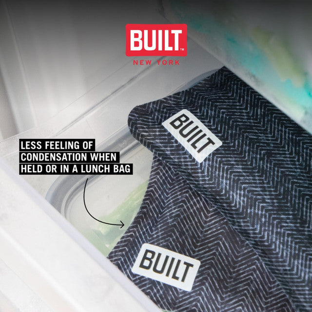 BUILT Professional Gel Ice Packs for Injuries & Pain Relief - Reusable Cold Therapy Pack Set of 2 - Perfect for Sports Injuries, Muscle Recovery & First Aid Kits