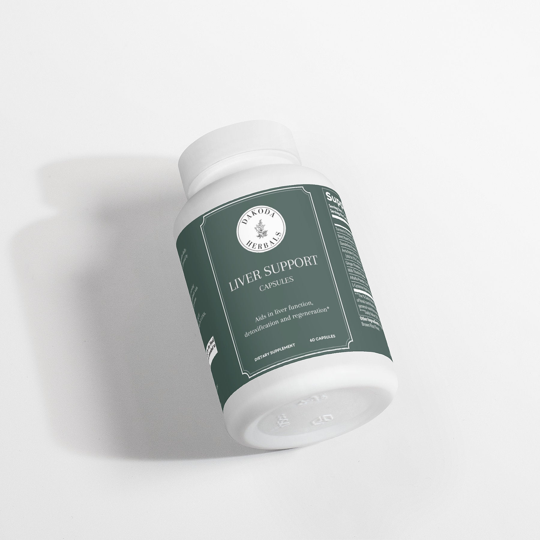 Best Herbal Liver Support Supplement - Natural Detox & Liver Cleanse for Optimal Health - Supports Digestion & Energy Boost - Perfect for Daily Wellness & Detox Routine
