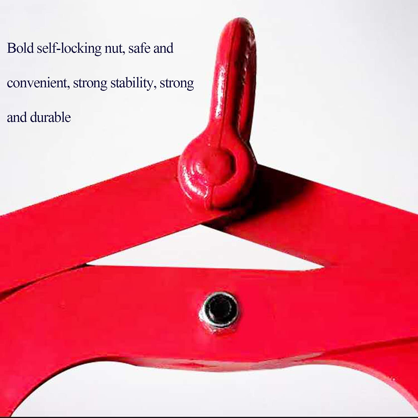 Heavy Duty Pallet Puller Clamp for Forklift & Hoisting - Wood & Boards Handling