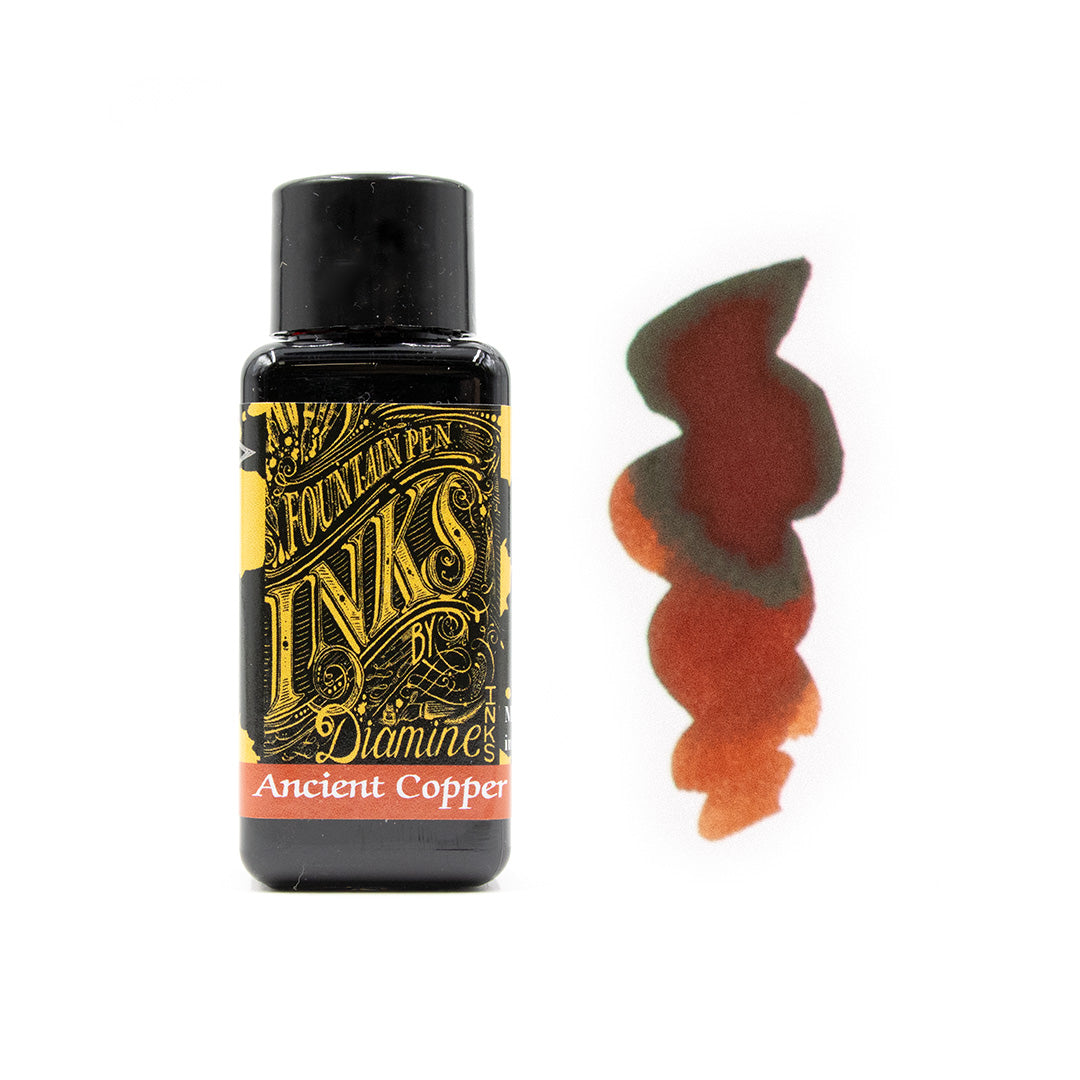 Premium Diamine Fountain Pen Ink 30ml Bottle - Vibrant Colors for Calligraphy, Journaling & Artistic Writing - Perfect for Fountain Pens, Dip Pens & Ink Drawing