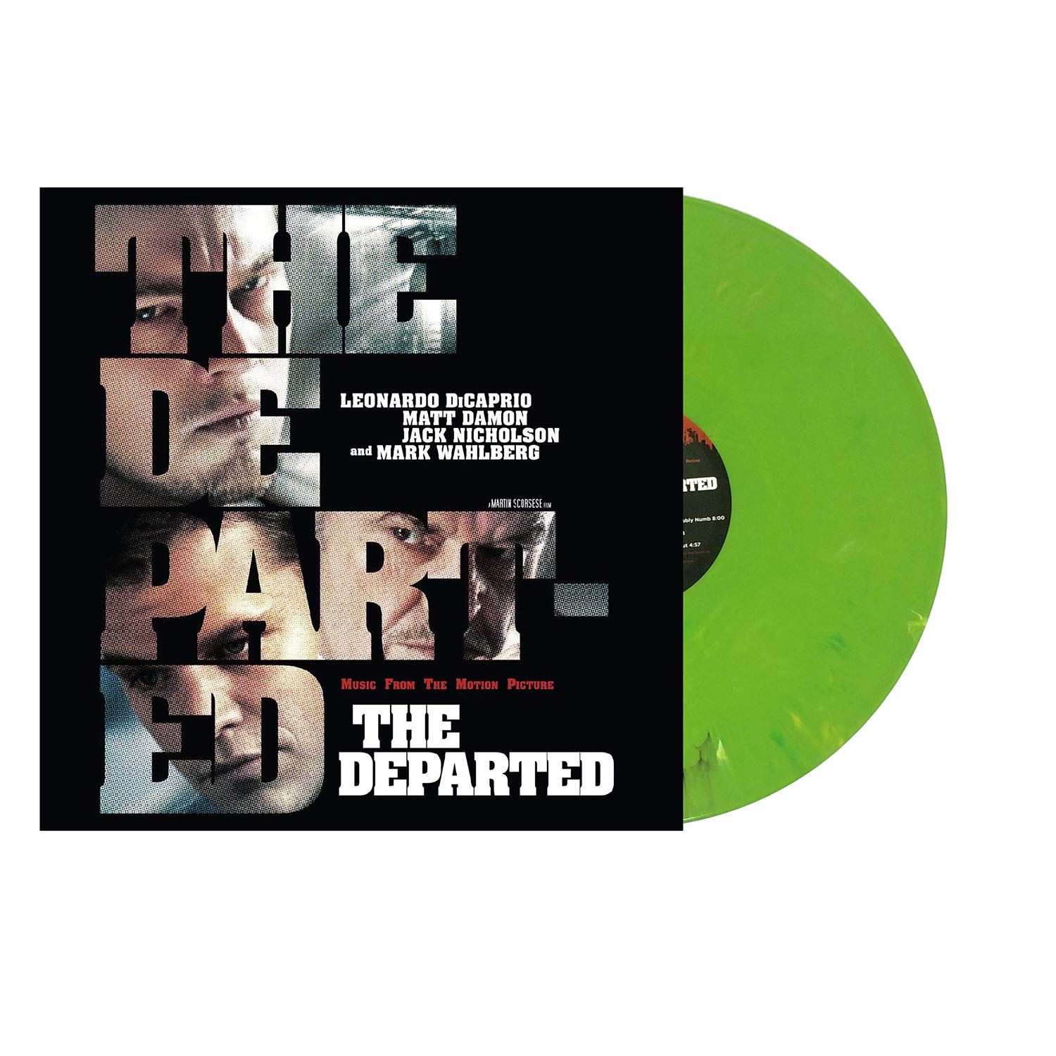 The Departed Soundtrack - Limited Kelly Green Vinyl Edition | Motion Picture Score | Home Theater & Record Collector's Item