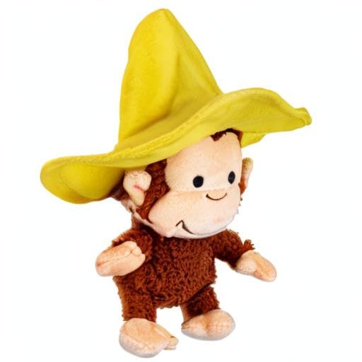 **Curious George Plush Monkey Stuffed Animal with Yellow Hat - 7
