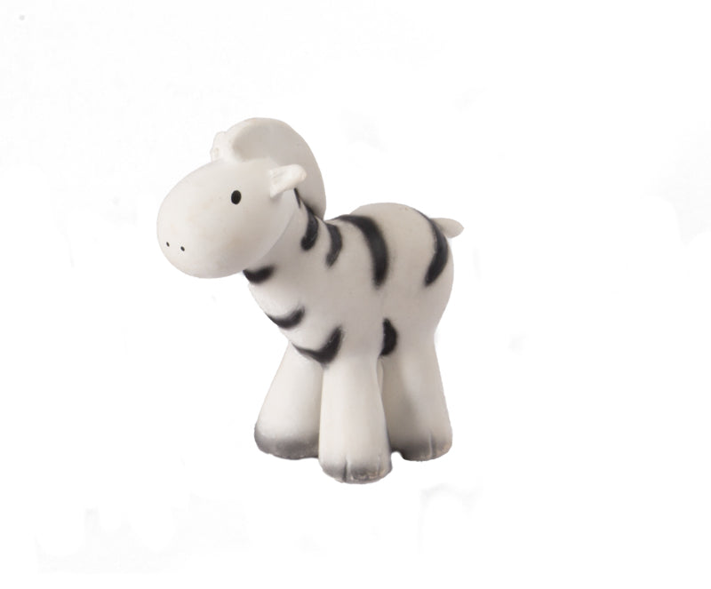 Tikiri My First Zoo Animals - Natural Rubber Baby Teething Toys for Infants & Toddlers - Safe & Non-Toxic Chew Toys for Soothing Sore Gums - Perfect for Playtime, Learning & Sensory Development