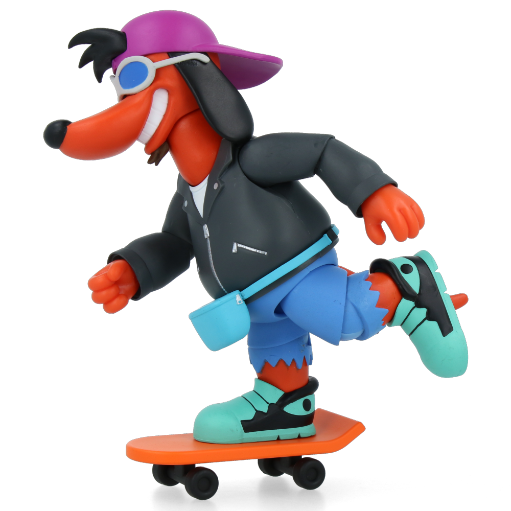 Ultimate Poochie Figurine from The Simpsons - Collectible Action Figure for Fans & Gift Idea - Perfect for Display, Gifting, and Simpson Memorabilia Collections