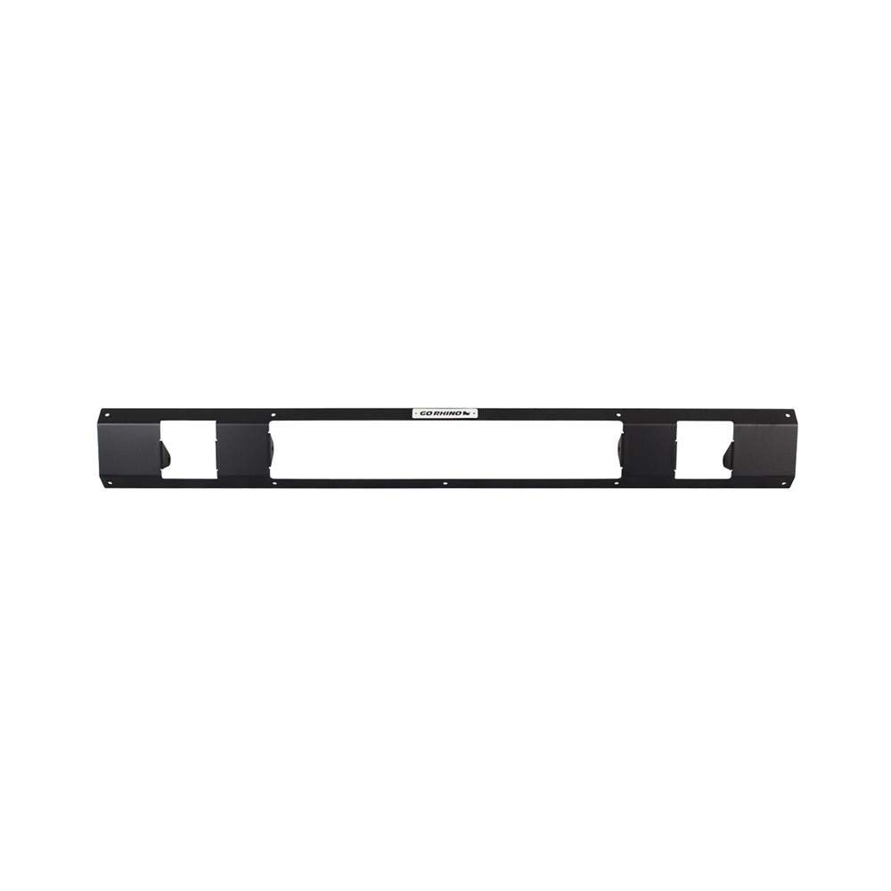 Go Rhino 5912232T SRM100 Textured Black Rear Light Plate - Holds 1x 20