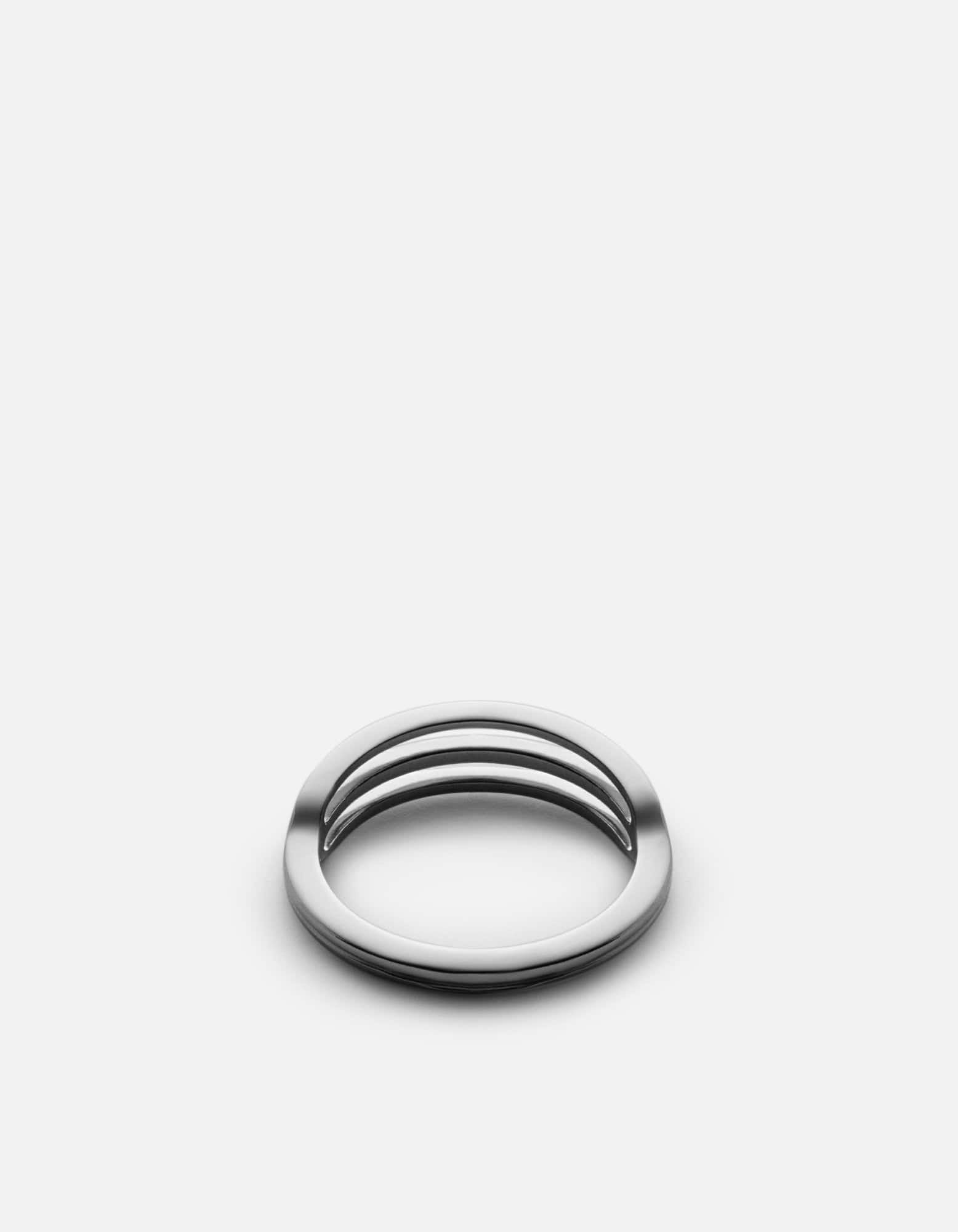 Sterling Silver Trade Ring for Women - Elegant Stackable Band Jewelry for Everyday Wear, Gifts & Special Occasions