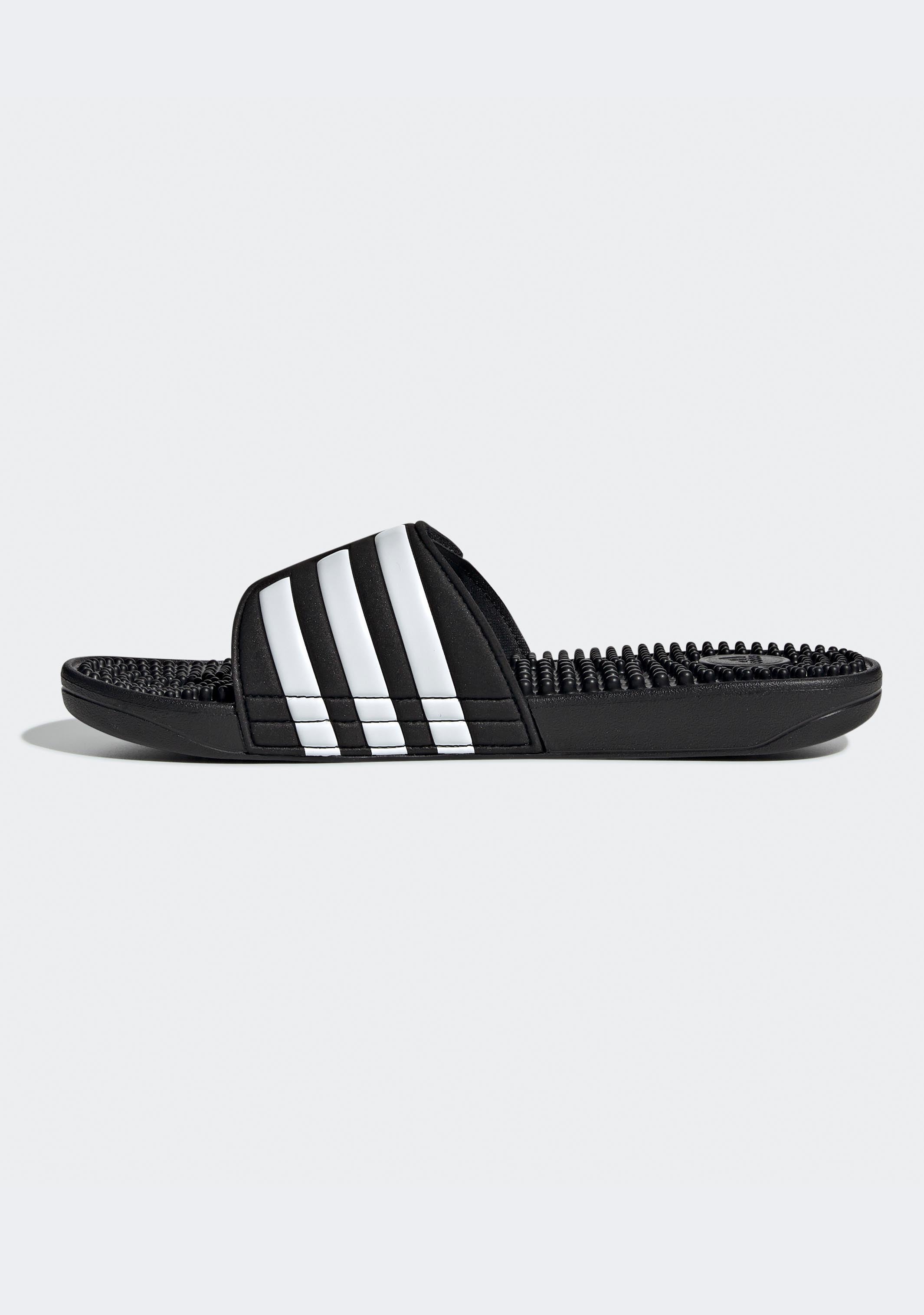 Adidas Men's Adissage Slide Sandals - Comfortable Athletic Slides for Casual Wear, Pool, Beach & Gym - Breathable & Lightweight Design