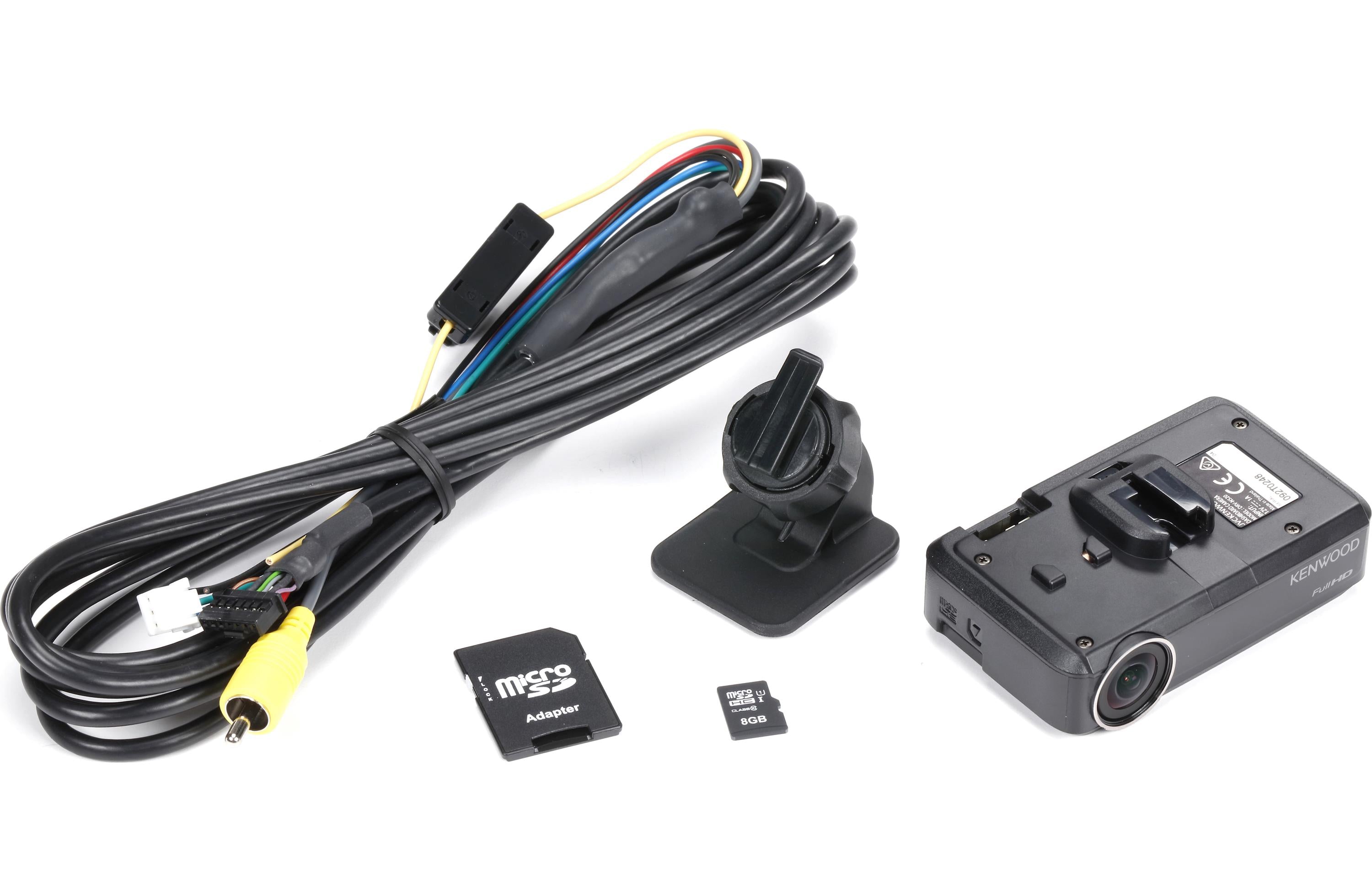 Kenwood DRV N520 Car Dash Cam - 1080P Full HD, Night Vision, G-Sensor, Loop Recording, Parking Mode for Safe Driving & Security (Ideal for Commuters, Road Trips & Uber Drivers)
