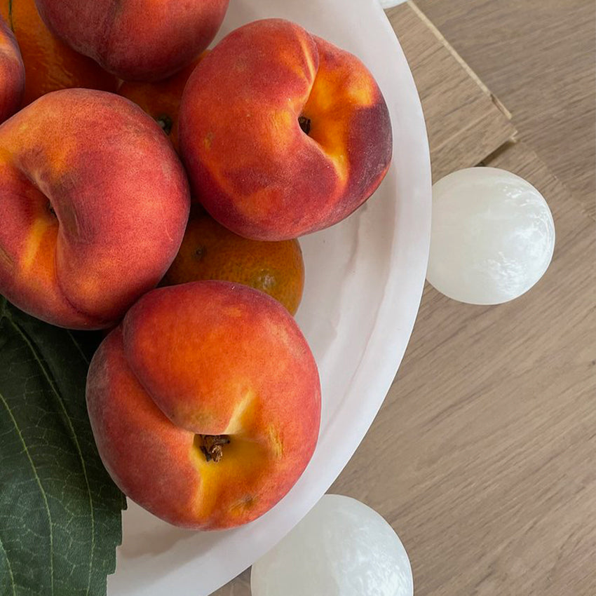 Paola Valle Bubble Bowl - Modern Handmade Ceramic Fruit Bowl for Kitchen & Dining Room Decor - Perfect for Serving Snacks, Fruits, and Displaying Home Decor