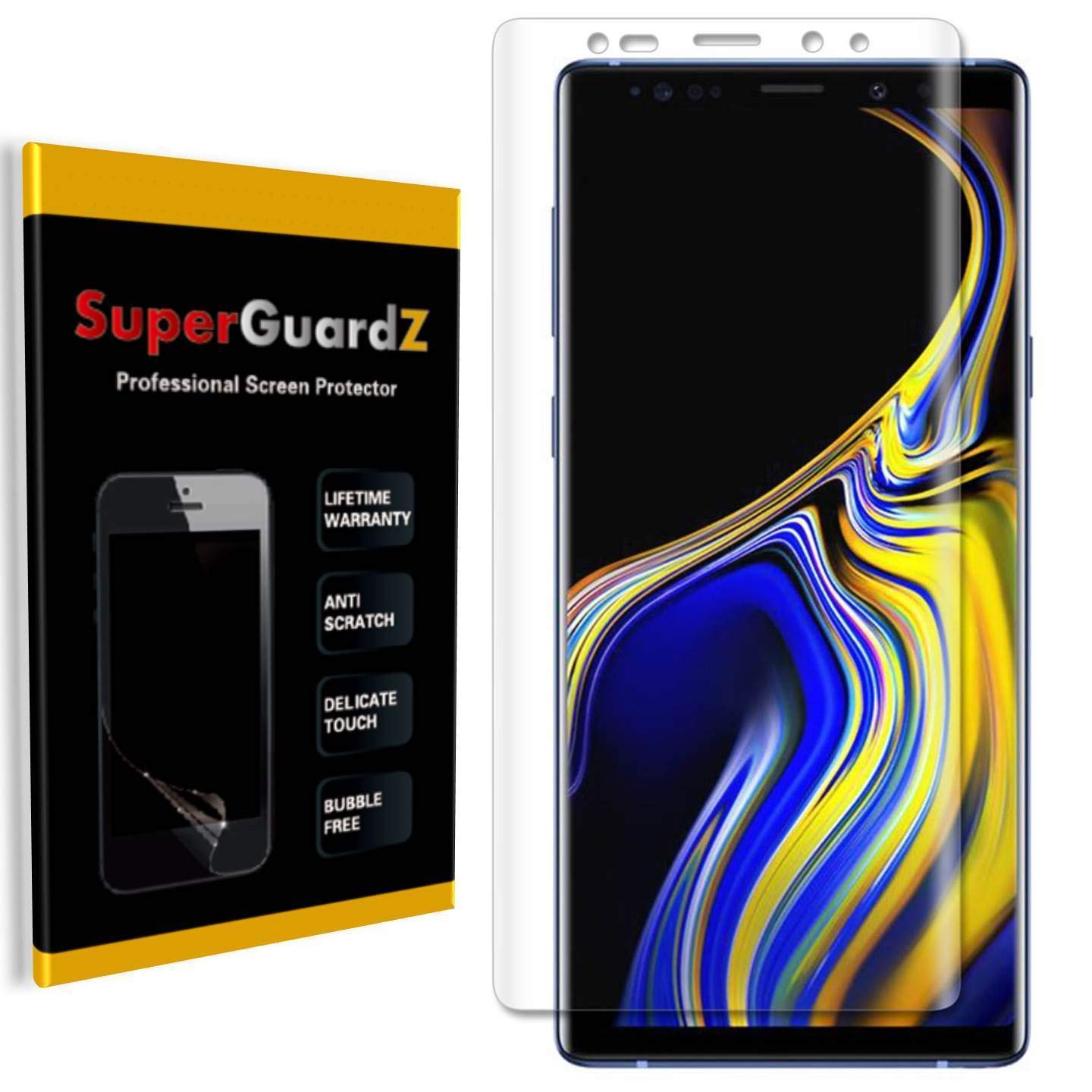 3-Pack Samsung Galaxy S8 Screen Protector - Full Coverage Tempered Glass with Edge-to-Edge Protection, Ultra Clear HD, Wet Application & Lifetime Warranty - Perfect for Daily Use, Gaming and Outdoor Activities