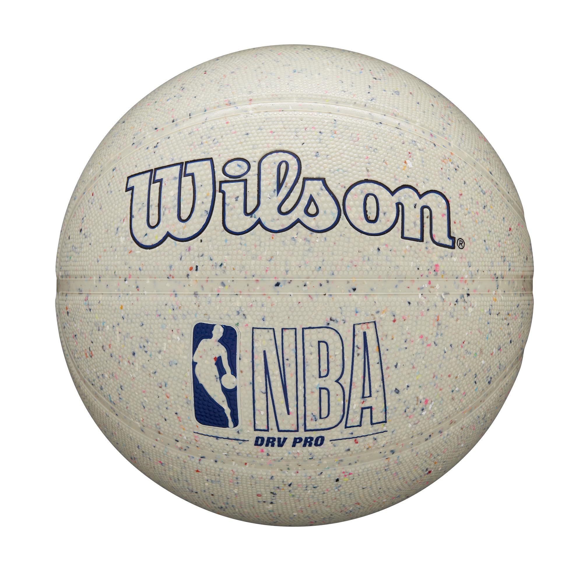 Wilson NBA DRV Pro Outdoor Basketball - Official Size 6 & 7 for Streetball, Park Play & Competitive Games - Durable Rubber Cover for Concrete Courts