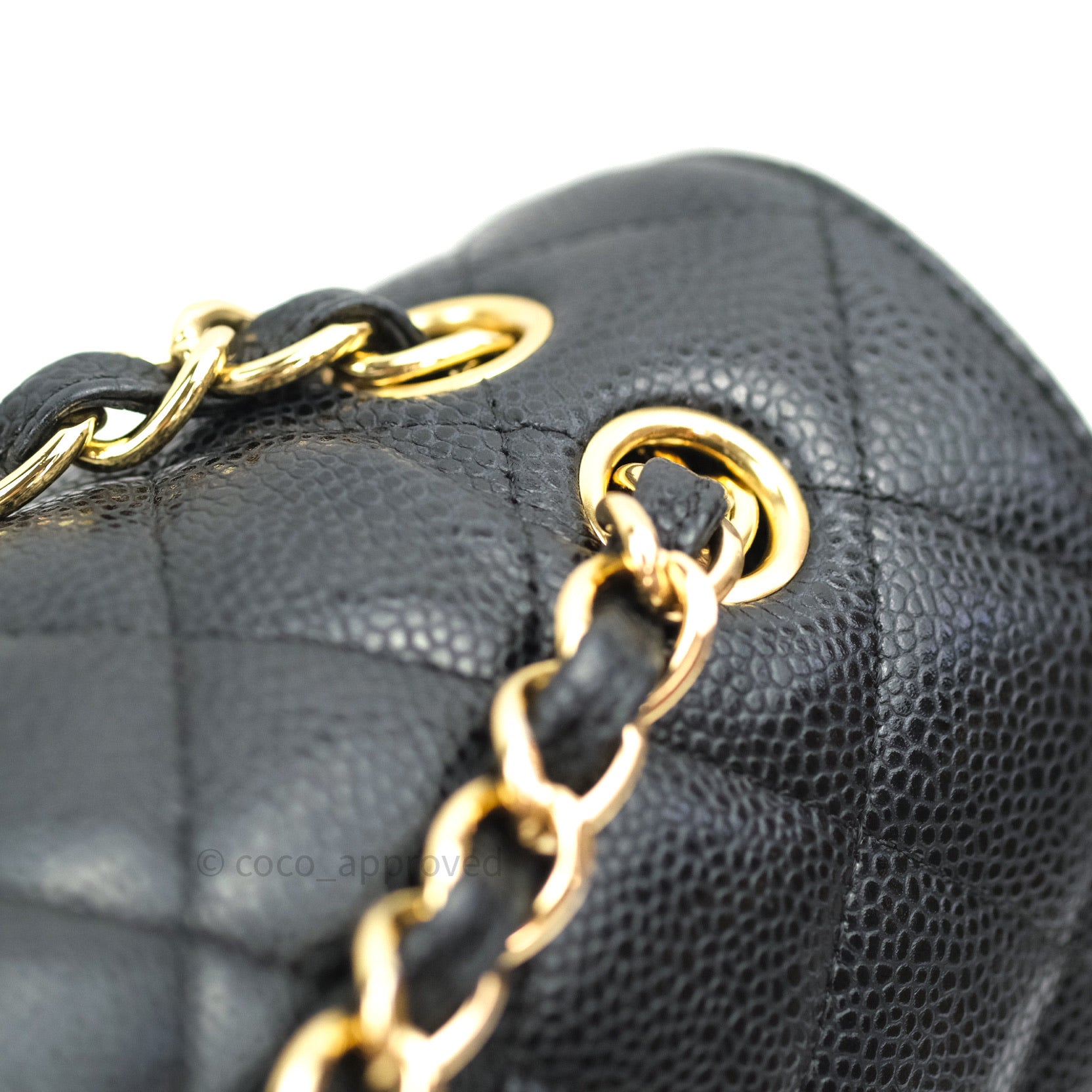Chanel Classic Double Flap Maxi Bag in Black Caviar Leather with Gold Hardware - Luxury Handbag for Women, Perfect for Evening Events & Special Occasions