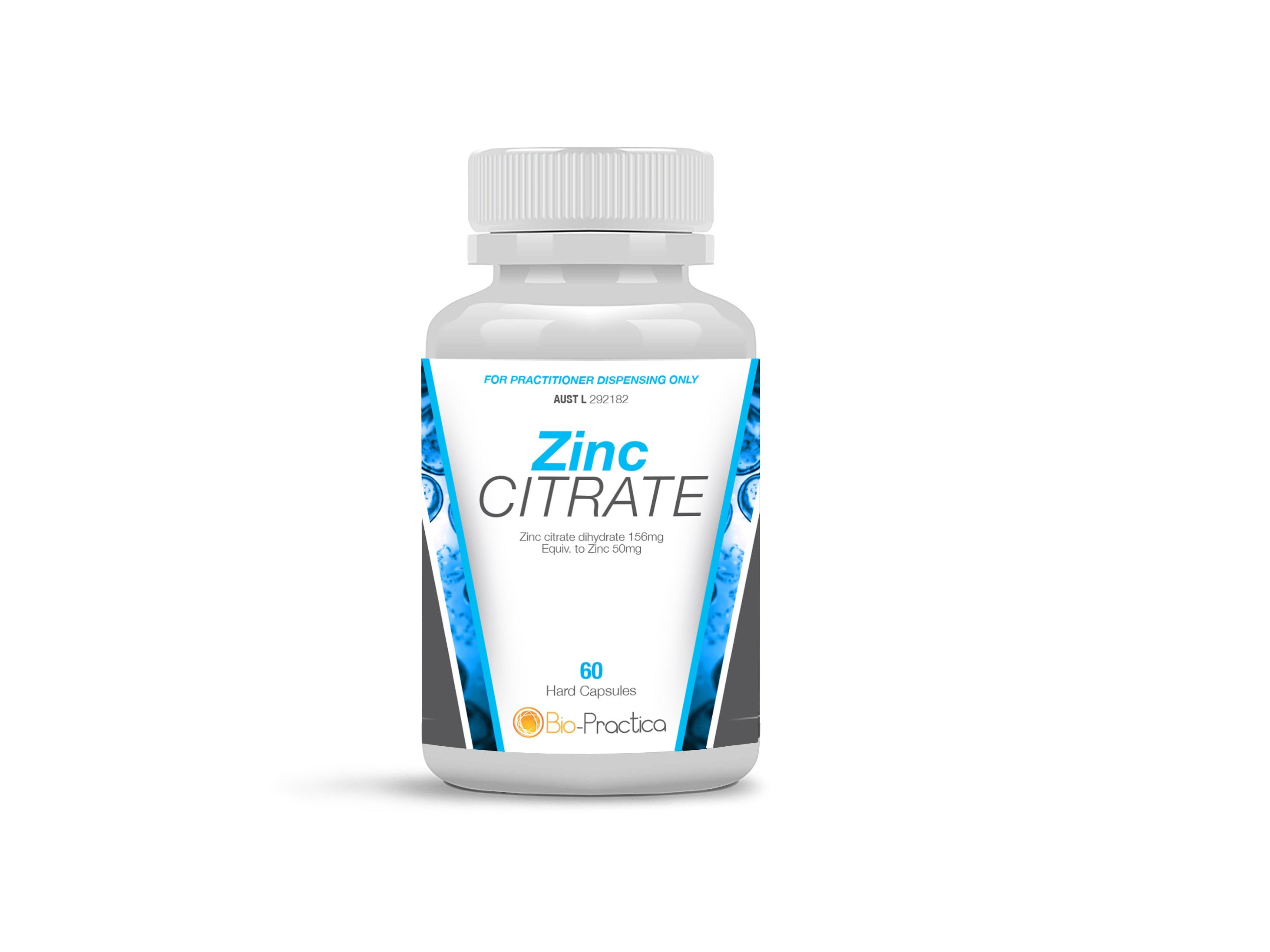 Bio Practica Clinical Essentials Zinc Citrate Supplement - Immune Support, Skin Health & Wound Healing - Ideal for Daily Wellness & Cold Season Defense