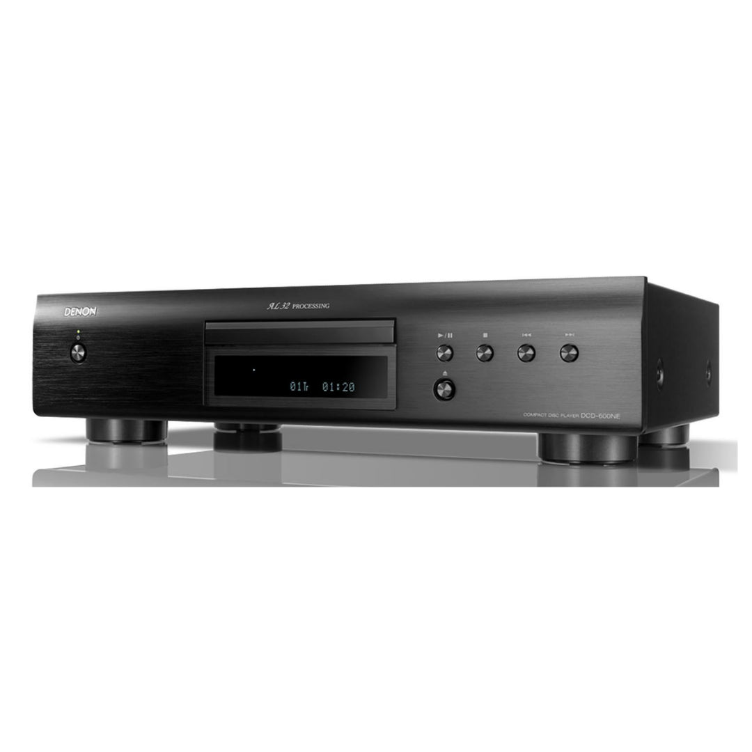 Denon DCD-600NE Premium CD Player with AL32 Processing Plus - Hi-Fi Audio System for Home Theater & Music Listening