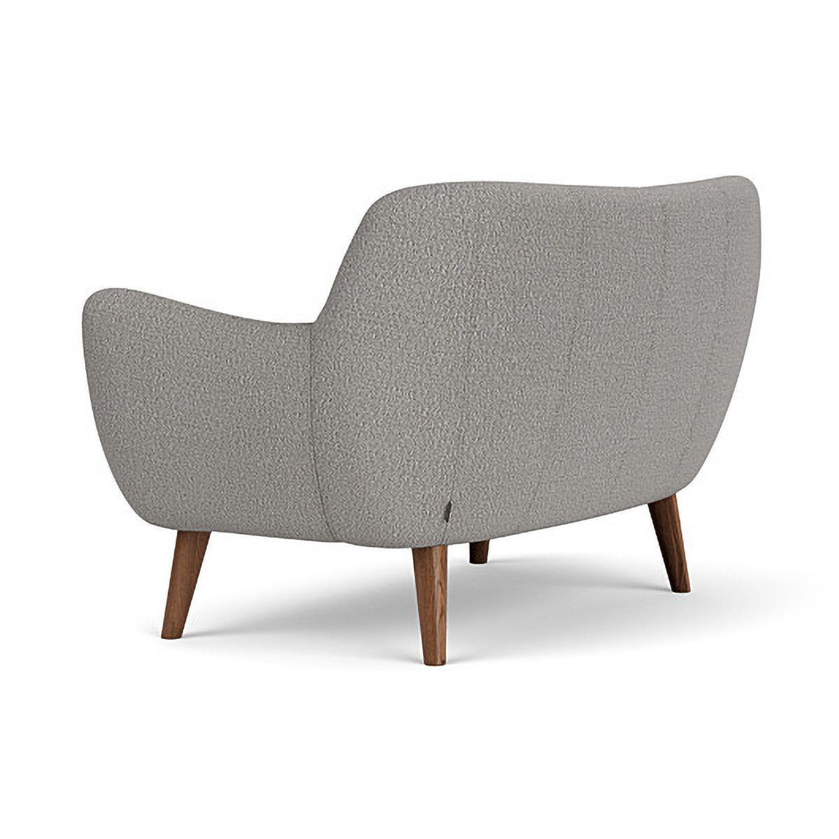 Herman Boucle 2 Seater Sofa - Modern Upholstered Loveseat for Living Room, Lounge & Small Spaces | Soft Fabric Couch with Sturdy Frame | Perfect for Apartments, Dorms & Cozy Home Decor