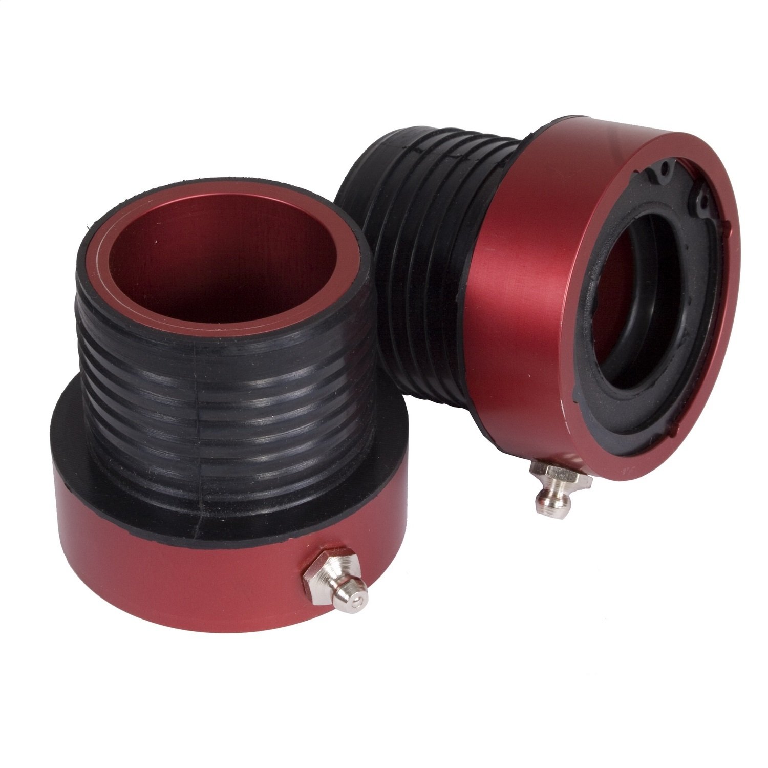 Alloy USA Red Front Axle Tube Seal Kit (Pair) - Compatible with 1997-2006 Jeep Wrangler TJ, 1984-2001 Jeep Cherokee, 1993-1998 Grand Cherokee | Durable Replacement for Off-Roading & 4x4 Adventures