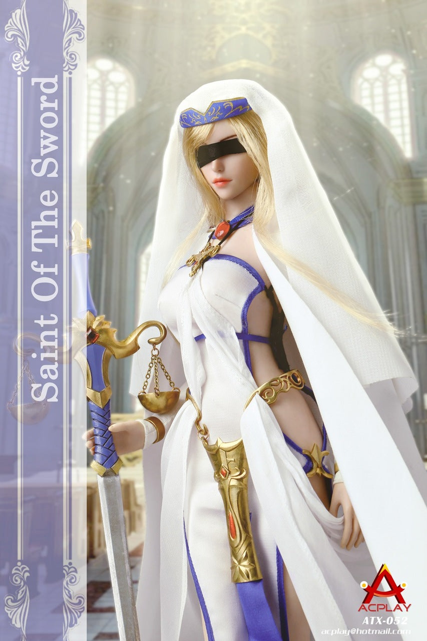 ACPLAY 1/6 Scale ATX 052 Gnome Killer Saint Of The Sword (Sword Maiden) Collectible Action Figure - Perfect for Anime Fans, Model Display & Gift Giving