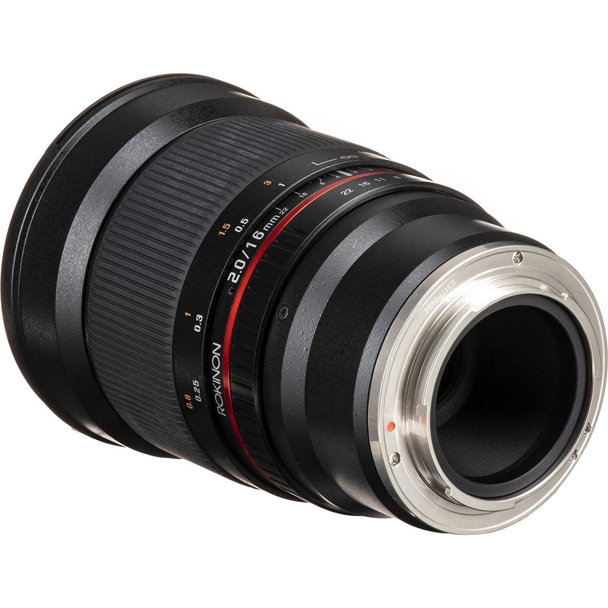 Rokinon 16mm F/2.0 ED AS UMC CS Wide Angle Manual Focus Lens for Sony E Mount (NEX) Mirrorless Cameras - Perfect for Landscape, Architecture & Low Light Photography