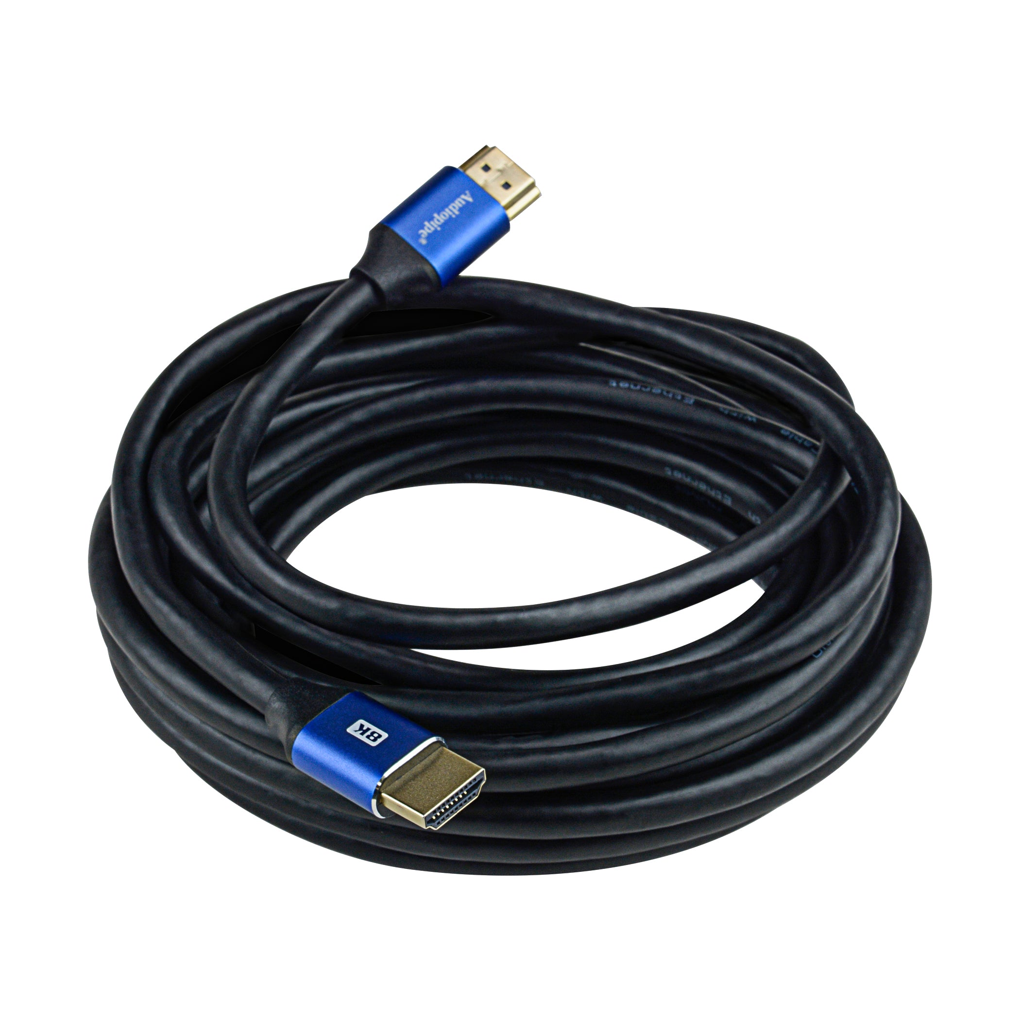 15FT 8K Ultra HD High-Speed HDMI Cable with Ethernet - 48Gbps, 4K@120Hz, HDR, Dolby Vision, 3D, ARC - Compatible with PS5, Xbox, Apple TV, Home Theater & Gaming Setup