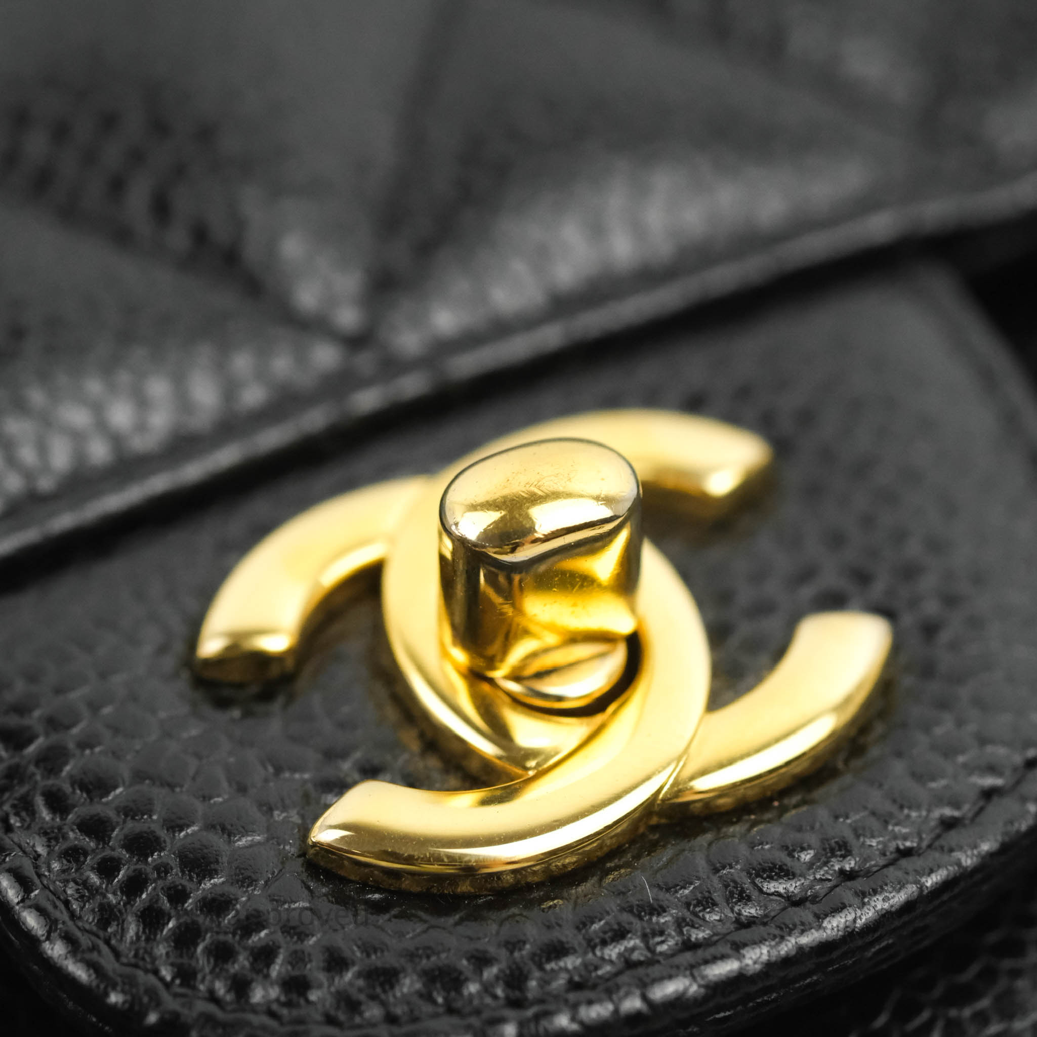 Chanel Classic Medium Double Flap Bag in Black Caviar Leather with Gold Hardware - Luxury Handbag for Women, Perfect for Work, Evening Events & Special Occasions