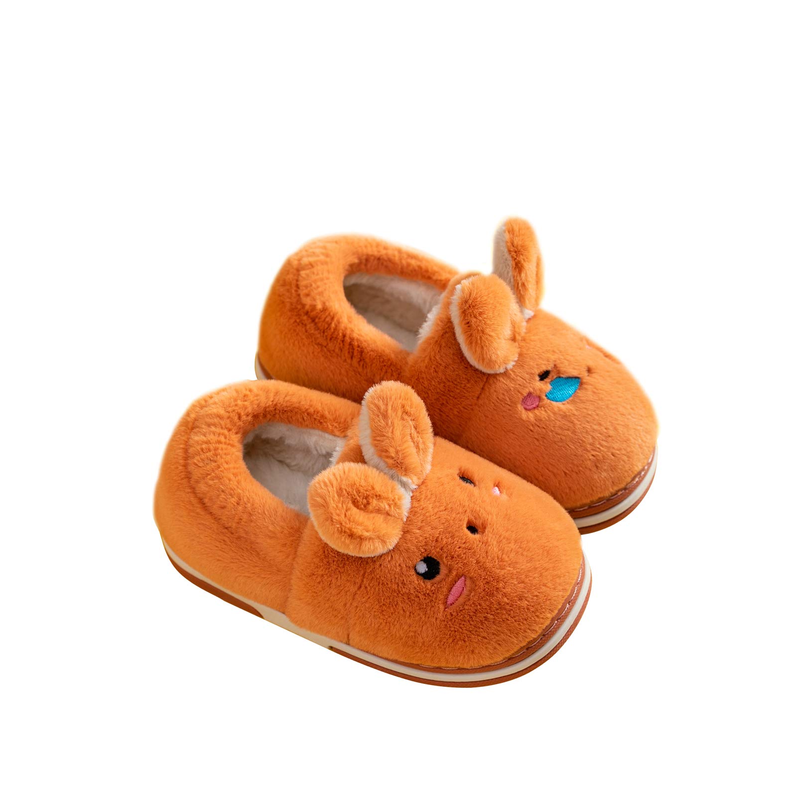 Soft Rabbit Slippers for Toddlers - Warm & Cozy House Shoes for Boys & Girls - Perfect for Indoor Play, Nursery, and Winter Comfort