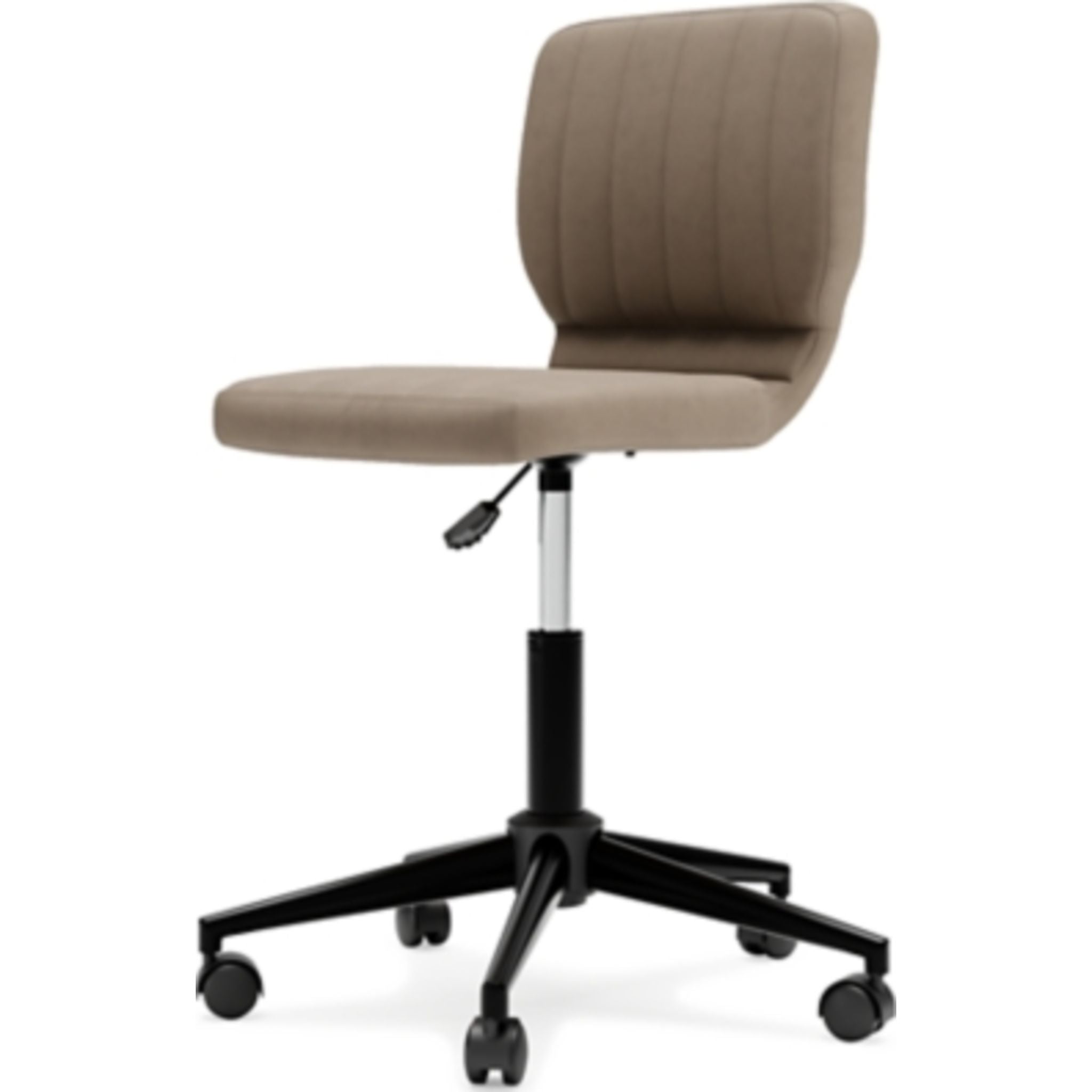 Beauenali Ergonomic Office Chair - Taupe - Adjustable Height & Lumbar Support for Home & Workspace Comfort