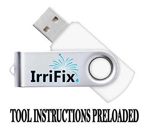 Rain Bird Sprinkler Head Pull Up Tool Set - Hunter & Orbit Gear Drive Tool, ROTORTOOL & MP Rotator Adjustment Kit with Hold Up Collar - Lawn Irrigation System Repair Tools for Sprinkler Maintenance (Includes USB Instruction Guide) - Perfect for Residential & Commercial Landscape Watering Systems