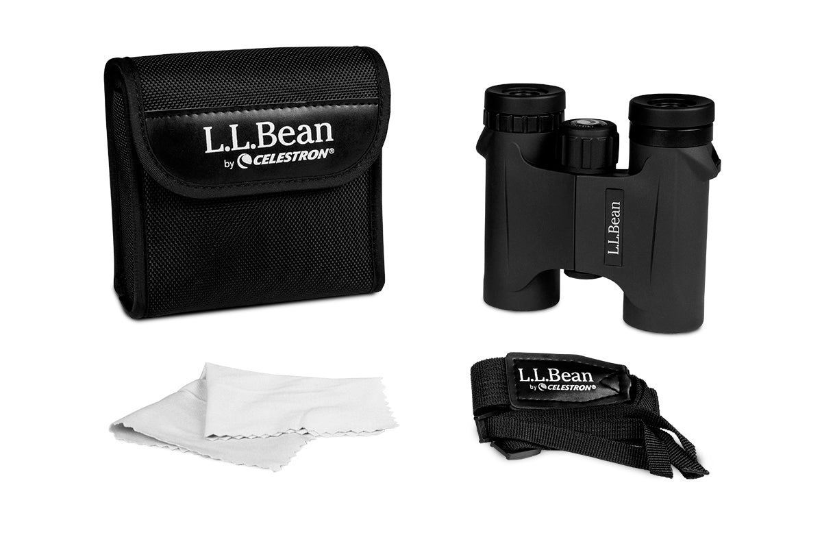 L.L. Bean Discovery 10x25 Compact Binoculars for Adults - Lightweight & Durable for Bird Watching, Hiking, Travel & Outdoor Adventures