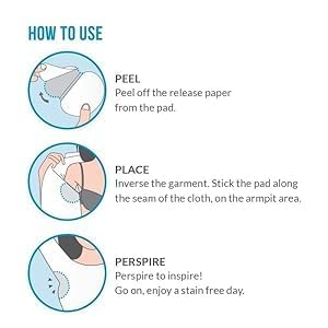VJML Disposable Underarm Sweat Pads - 20 Pack | Highly Absorbent Cotton Pads | Anti-Allergic, Antibacterial & Odor Control for Men & Women | Perfect for Gym, Work & Daily Activities